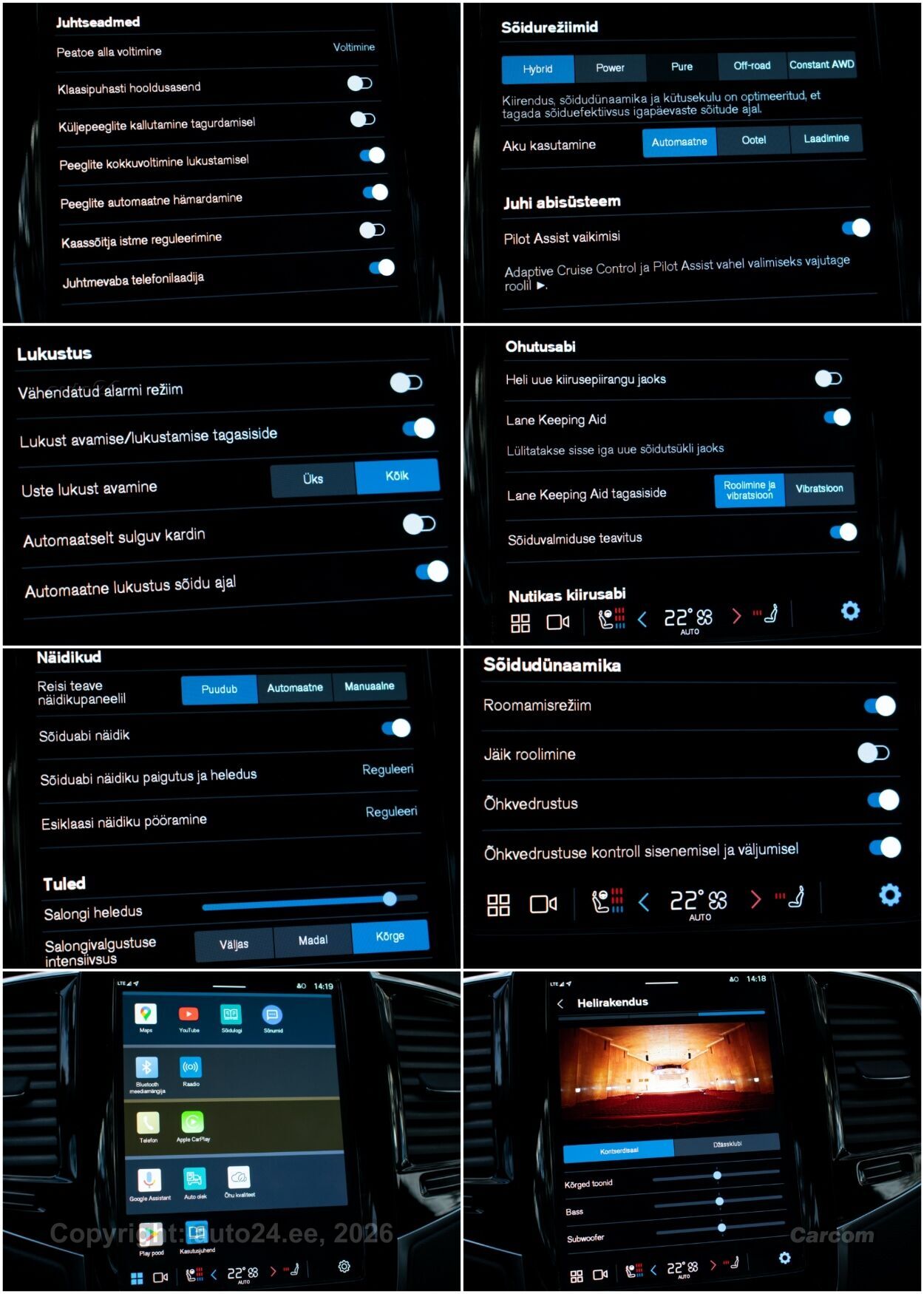 Volvo XC90 AWD Ultra DARK Ed Intelli PRO Lux FULL 2.0 T8 Recharge Long Range Plug In MY2025 335 kW