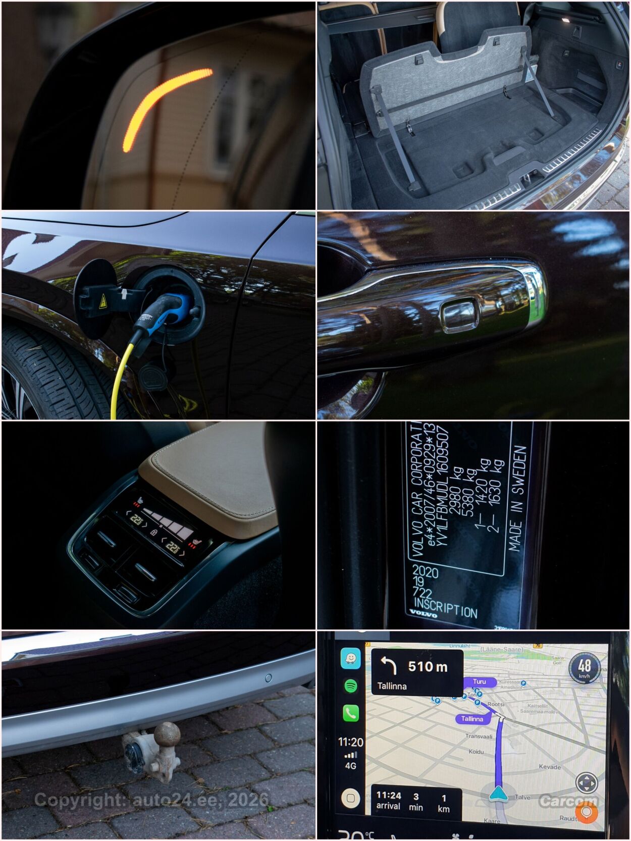 Volvo XC90 7s Inscription Intelli Safe PRO Wntr PRO 2.0 T8 Twin-Engine Plug-In Polestar 298kW 288 kW