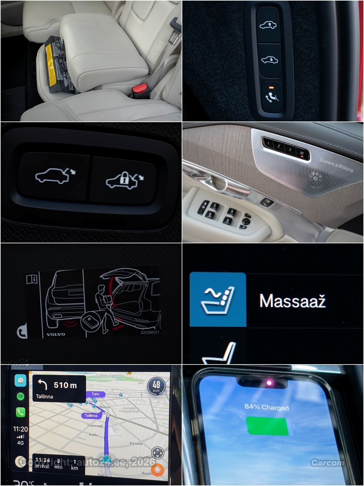 Volvo XC90 AWD Inscription Intelli Lux PRO 2.0 B5 KERS MHEV Kerghübriid Polestar 183kW 190 kW