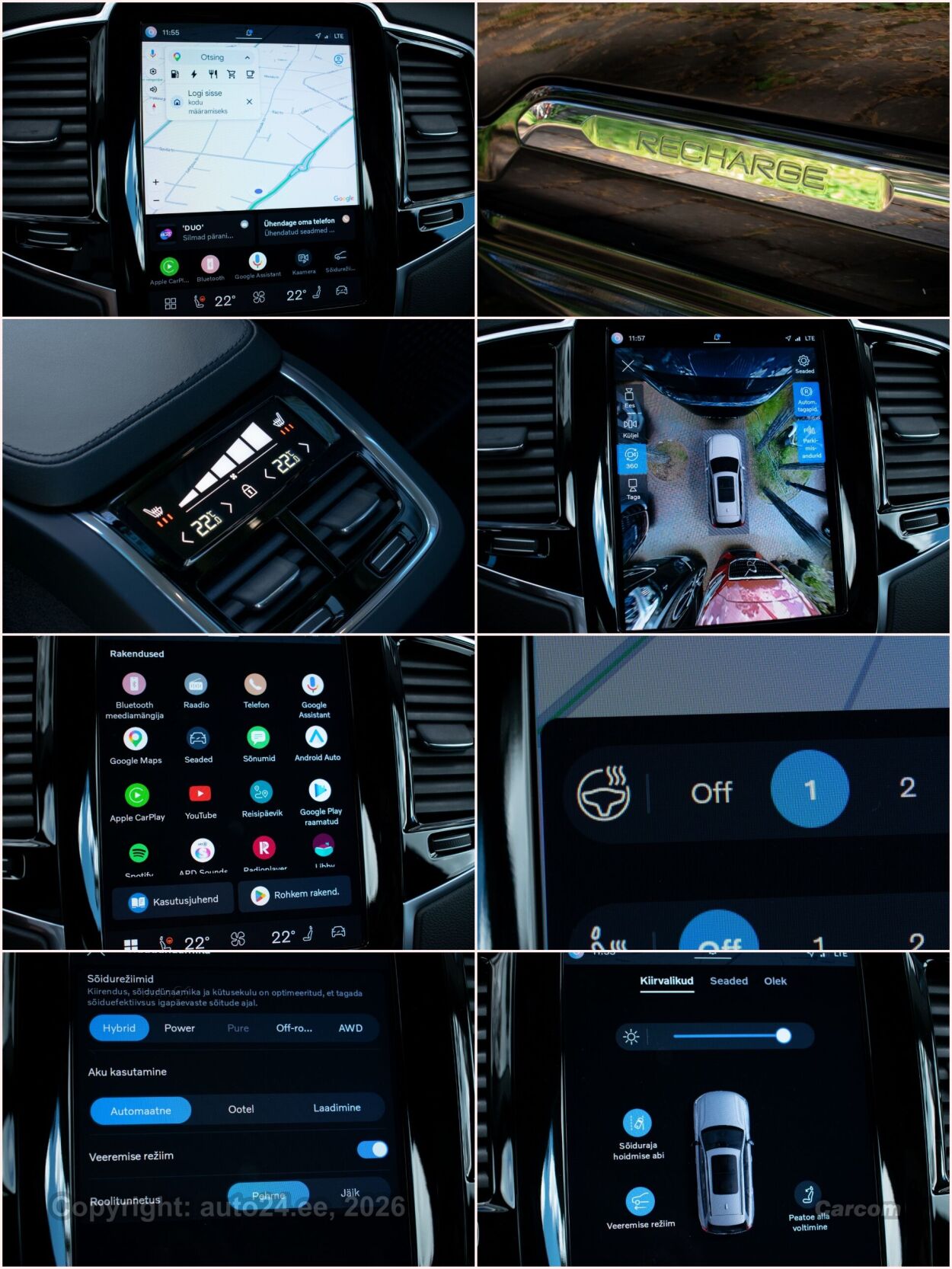 Volvo XC90 MY23 Ultimate Bright Xenium Wntr 2.0 T8 Recharge PHEV Long Range 335 kW