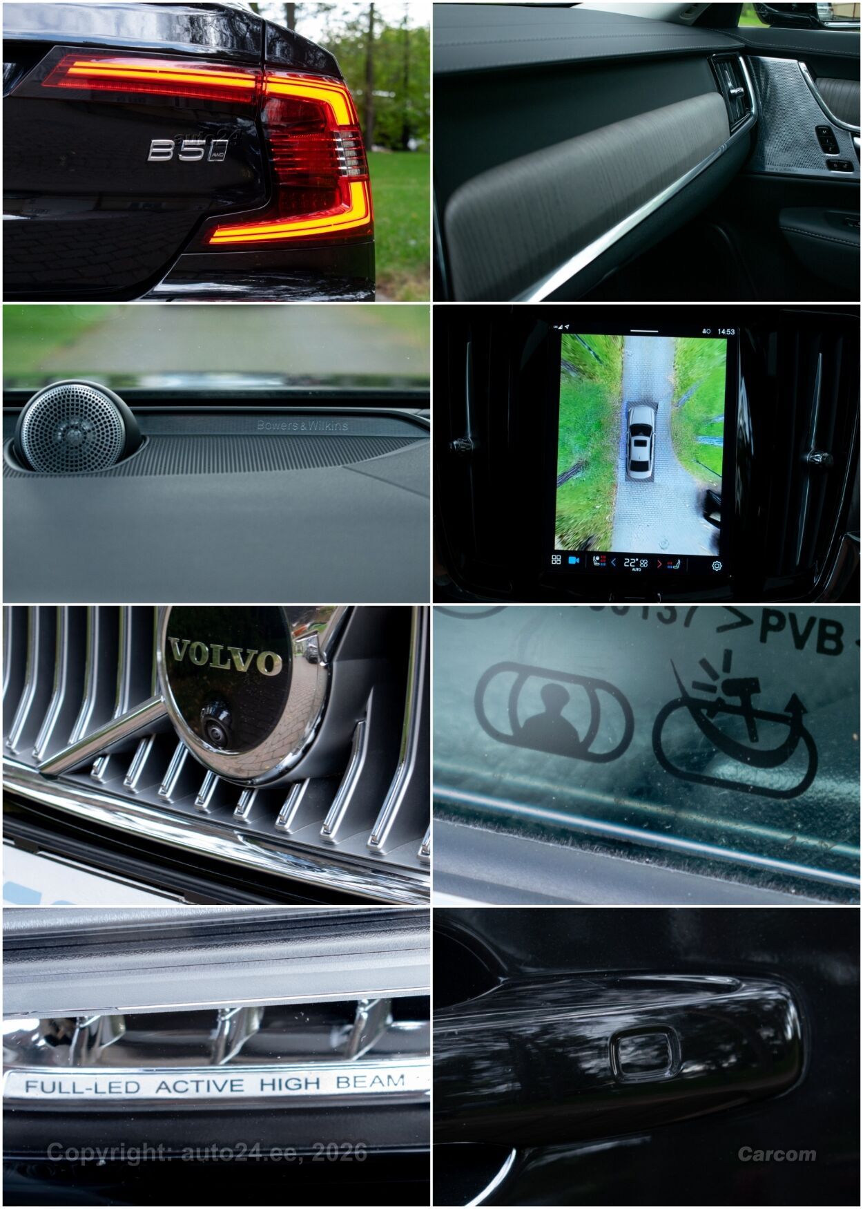 Volvo S90 AWD ULTIMATE BRIGHT XENIUM FULLOPT 2.0 B5 KERS MHEV Kerghübriid MY2024 183 kW