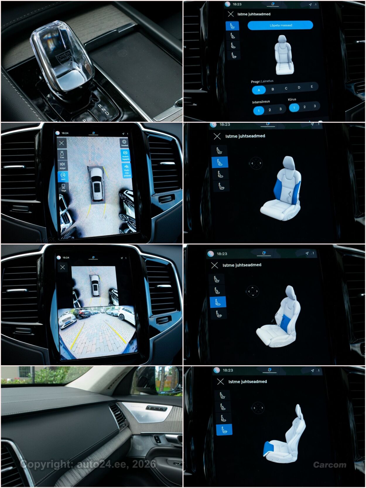 Volvo XC90 7s Ultimate DARK Polestar Fullopt 2.0 T8 Recharge PHEV Long Range Polestar 335 kW