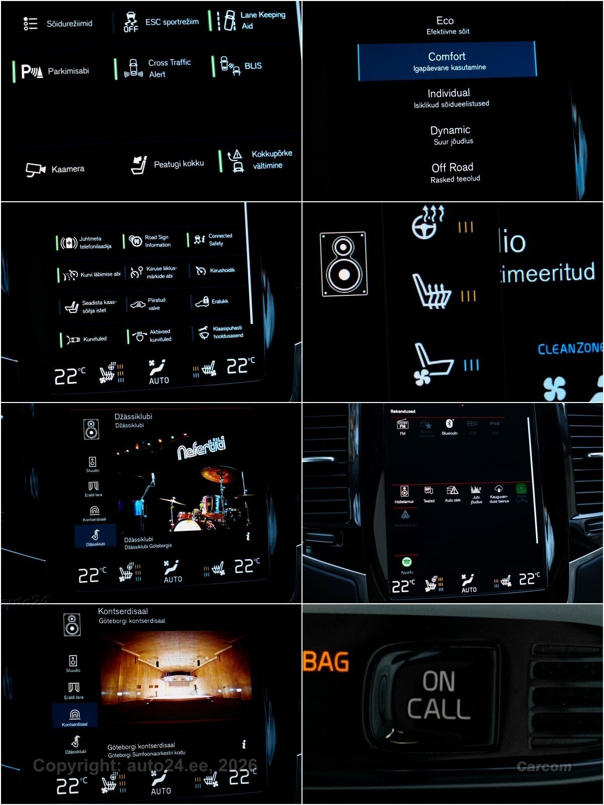 Volvo XC90 AWD Inscription Intelli Lux PRO 2.0 B5 KERS MHEV Kerghübriid Polestar 183kW 190 kW