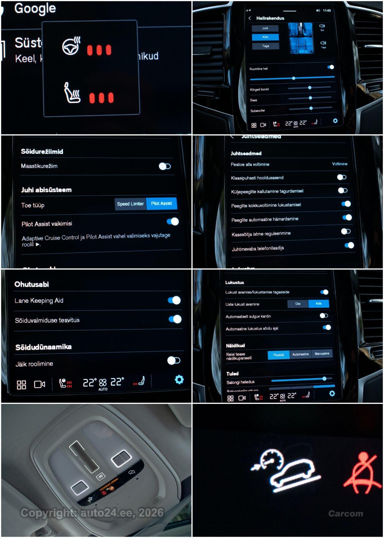 Volvo XC90 AWD Plus Bright Intelli PRO 2.0 B5 KERS MHEV Kerghübriid 183 kW