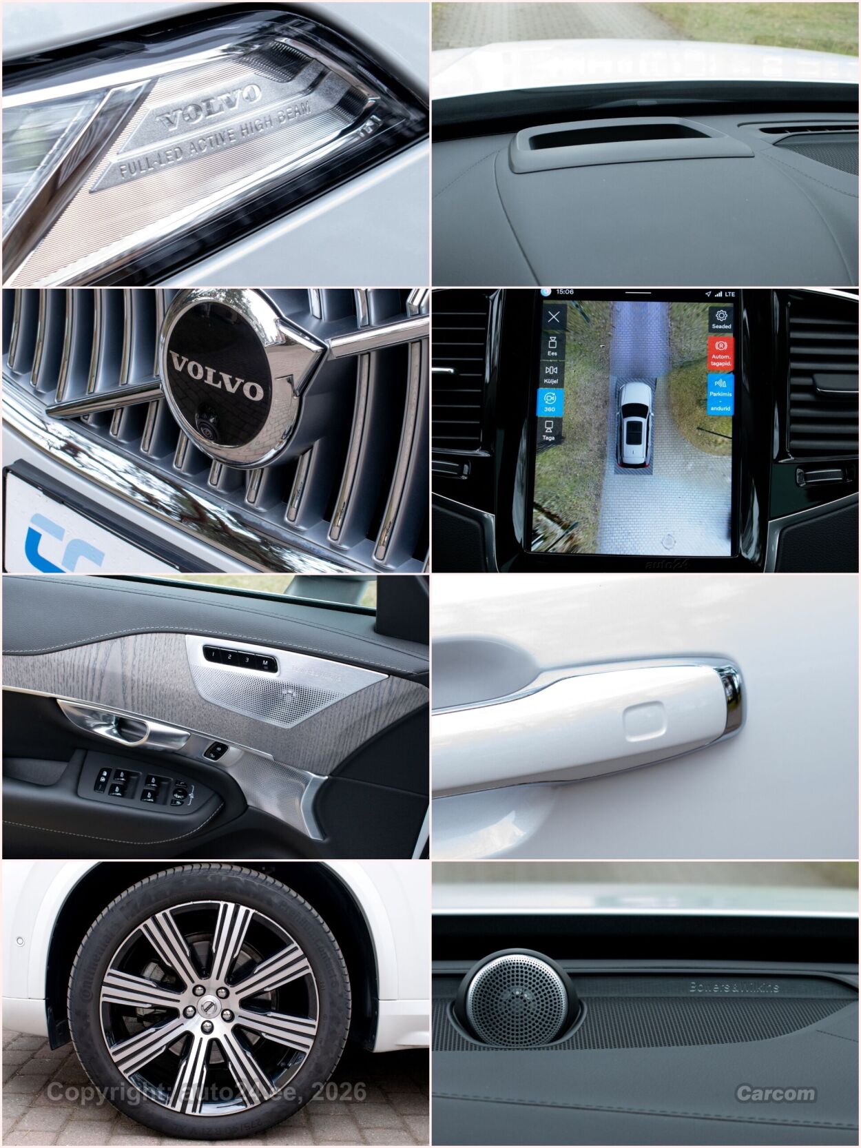 Volvo XC90 7s Ultimate Bright Xenium Intelli PRO Wntr 2.0 B5 AWD MHEV Kerghübriid 183 kW