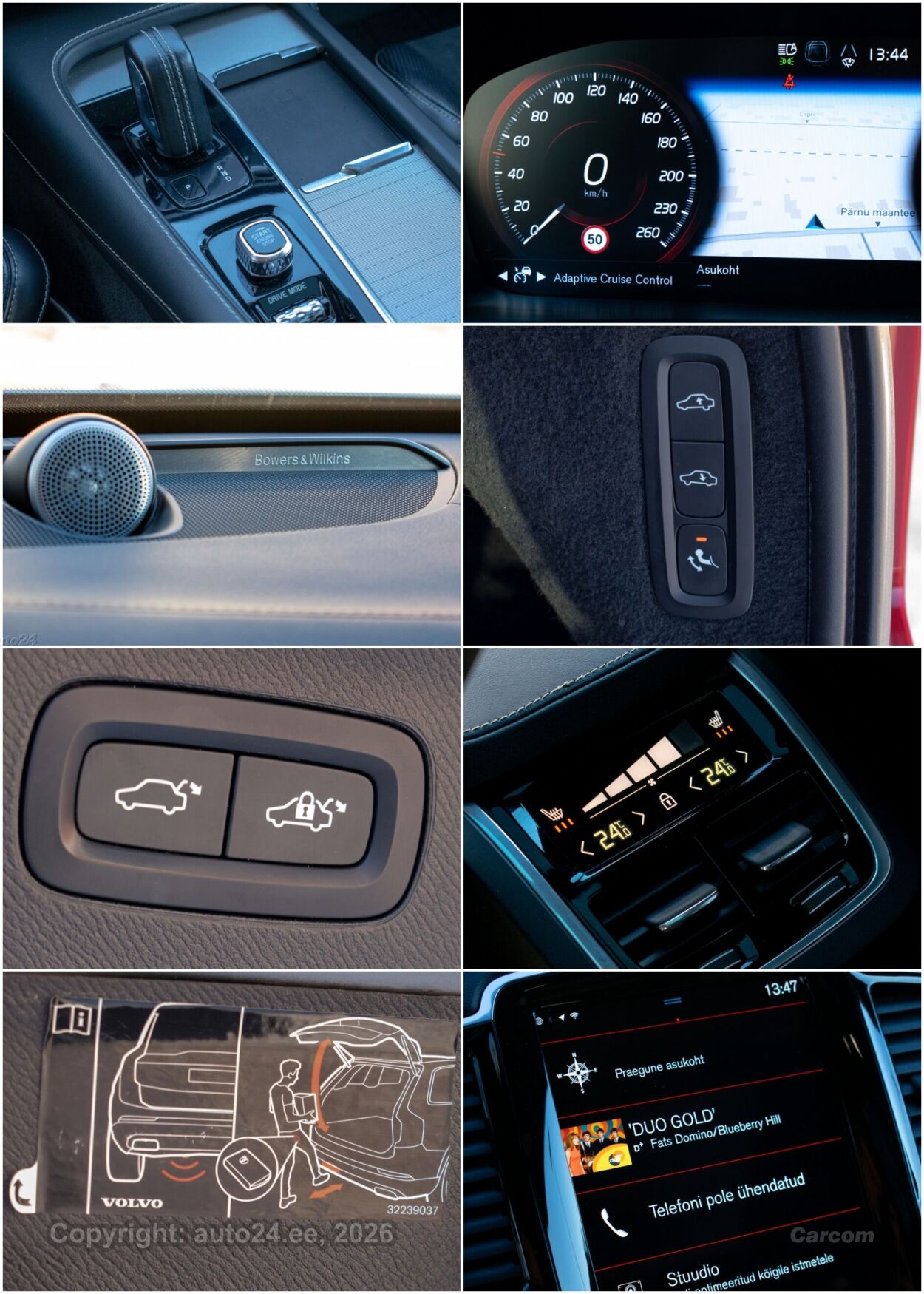 Volvo XC90 7s R-Design Intelli Safe PRO Xenium Wntr 2.0 B5 KERS MHEV Kerghübriid 183 kW