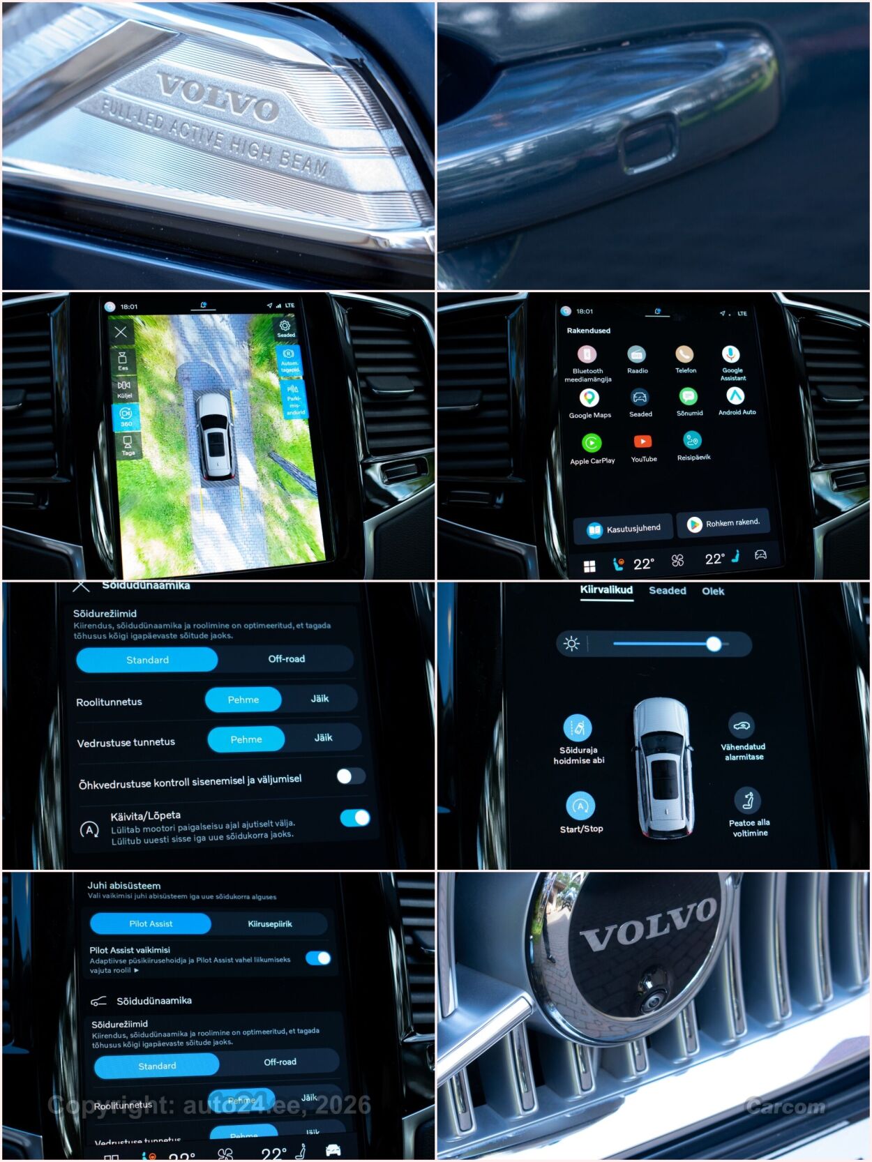 Volvo XC90 7s Bright Intelli Safe PRO Xenium Wntr 2.0 B5 MHEV Kerghübriid 183 kW