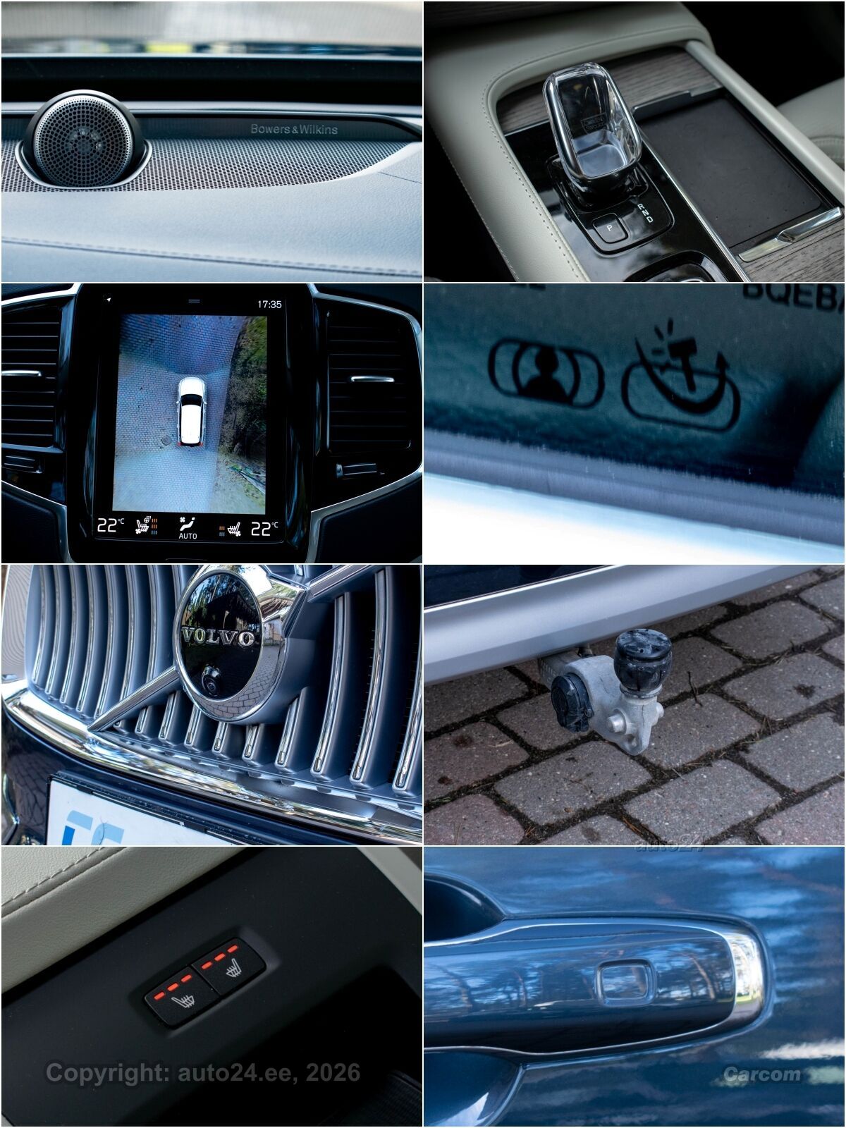 Volvo XC90 AWD Inscription Intelli Lux PRO 2.0 B5 KERS MHEV Kerghübriid Polestar 183kW 190 kW