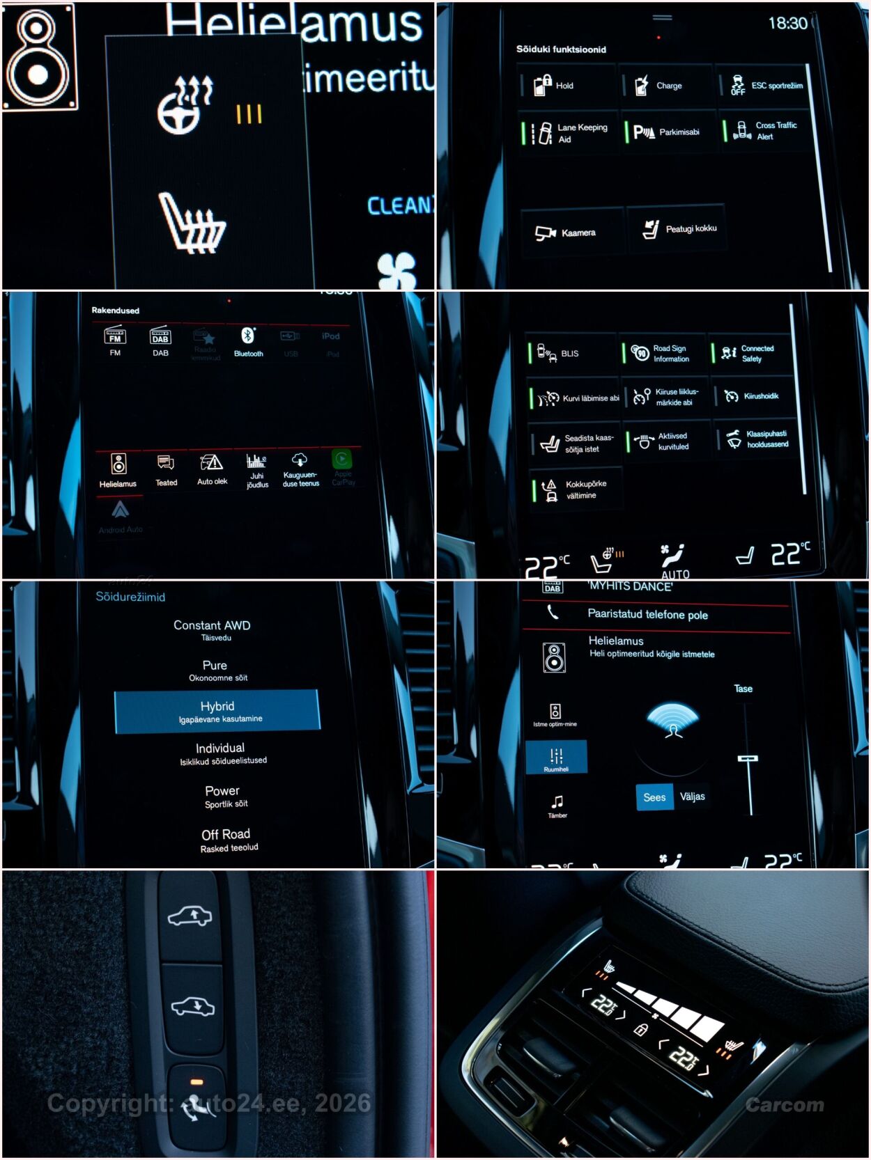 Volvo XC90 7s R-Design Dark Intelli PRO Wntr 2.0 T8 Recharge PHEV Plug-In Hybrid 288 kW