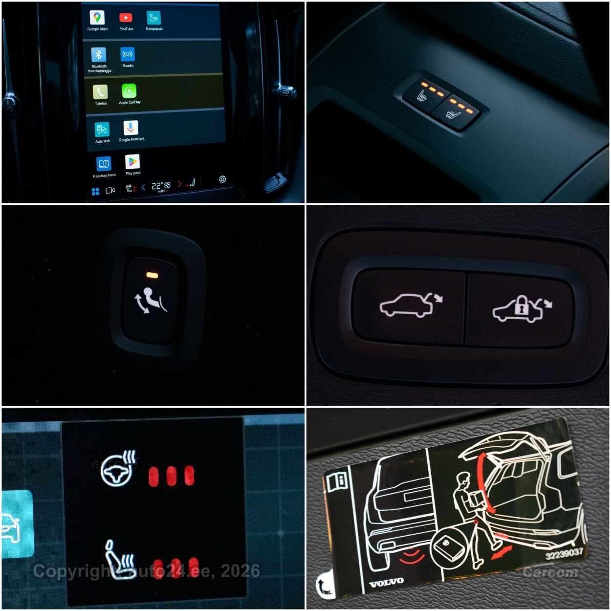 Volvo XC60 AWD Bright T6 Recharge Intelli Safe Sky Wntr 2.0 T6 Recharge Plug-In Pistikhübriid 293 kW