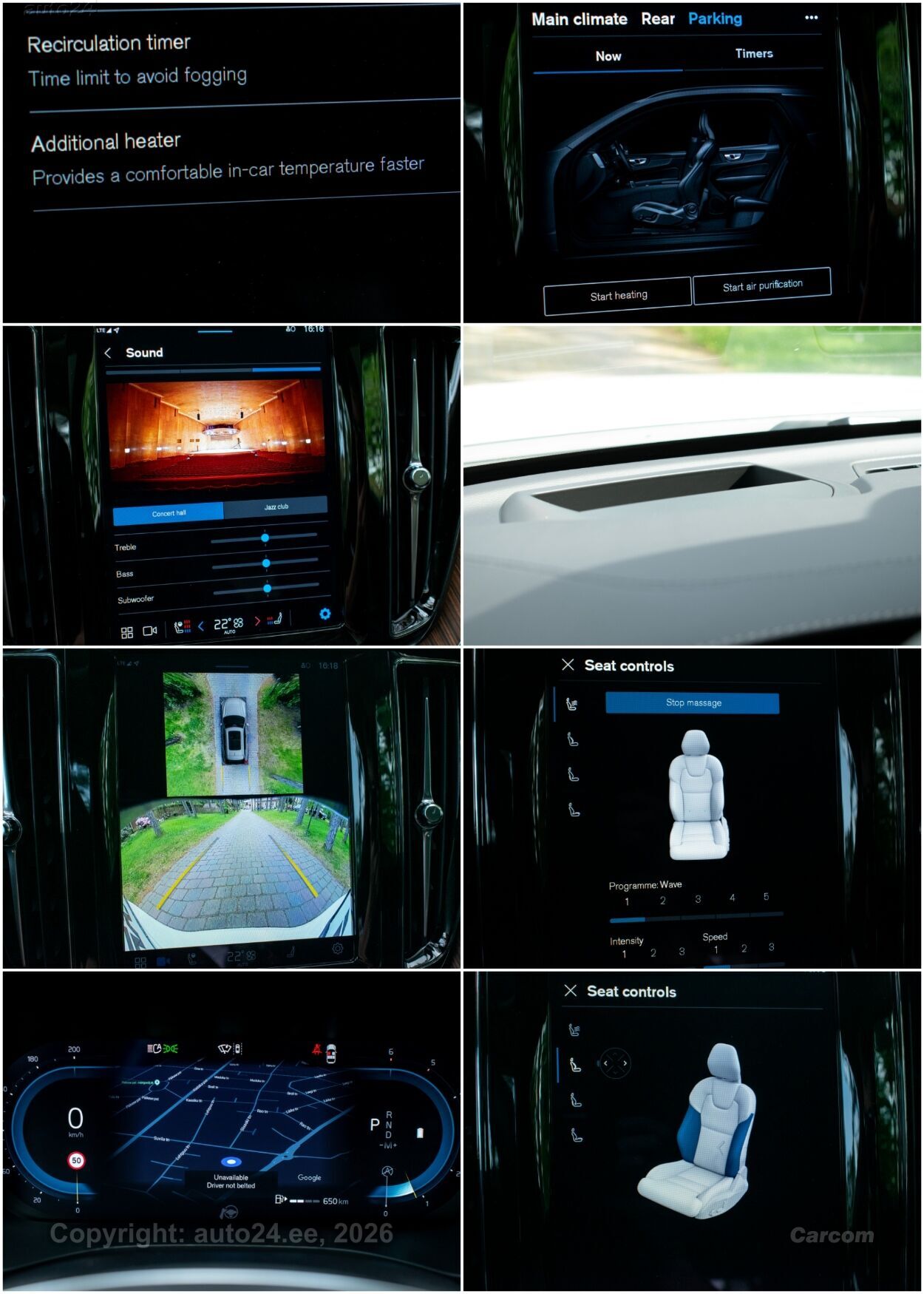 Volvo XC60 AWD ULTIMATE DARK Intelli PRO Xenium FULLOPT 2.0 B4 AWD KERS MHEV Kerghübriid 145 kW