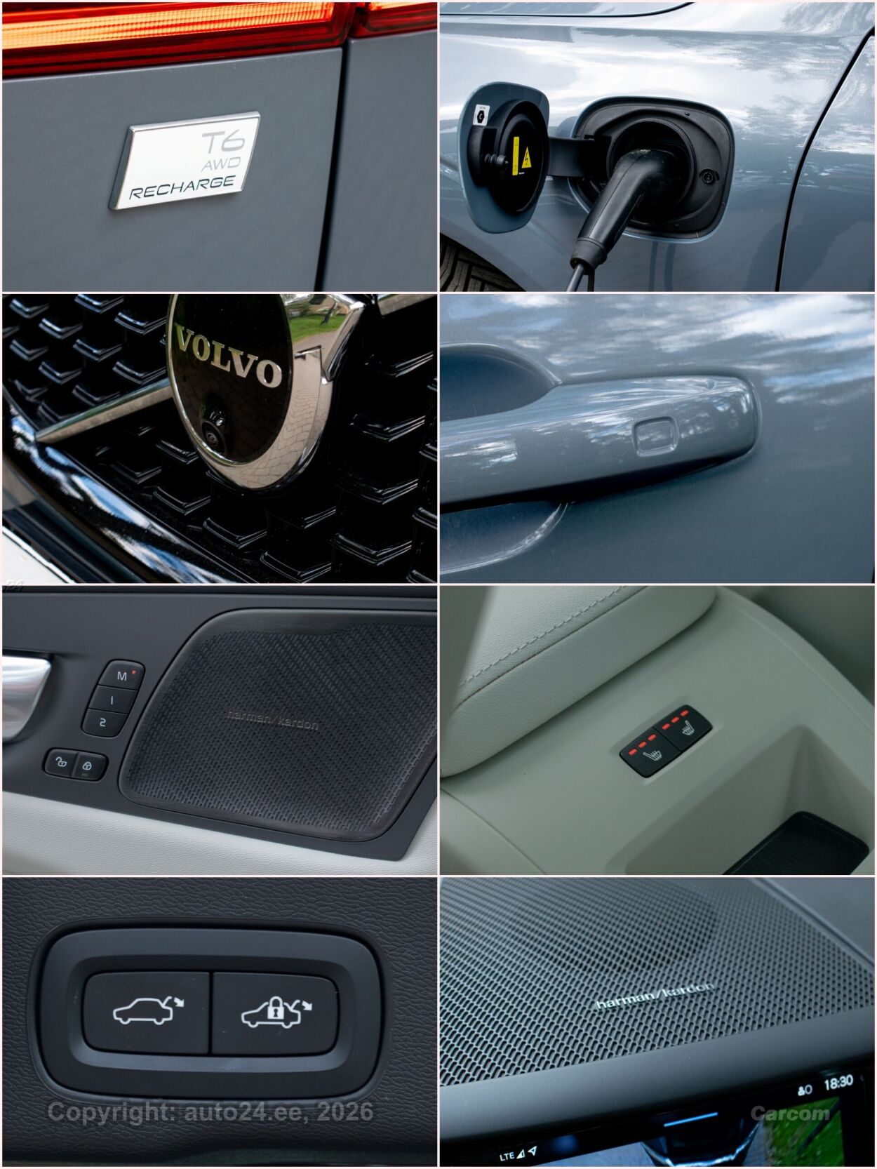 Volvo XC60 AWD DARK Long Range Intelli PRO Wntr 2.0 T6 Recharge Plug-In Pistikhübriid 293 kW