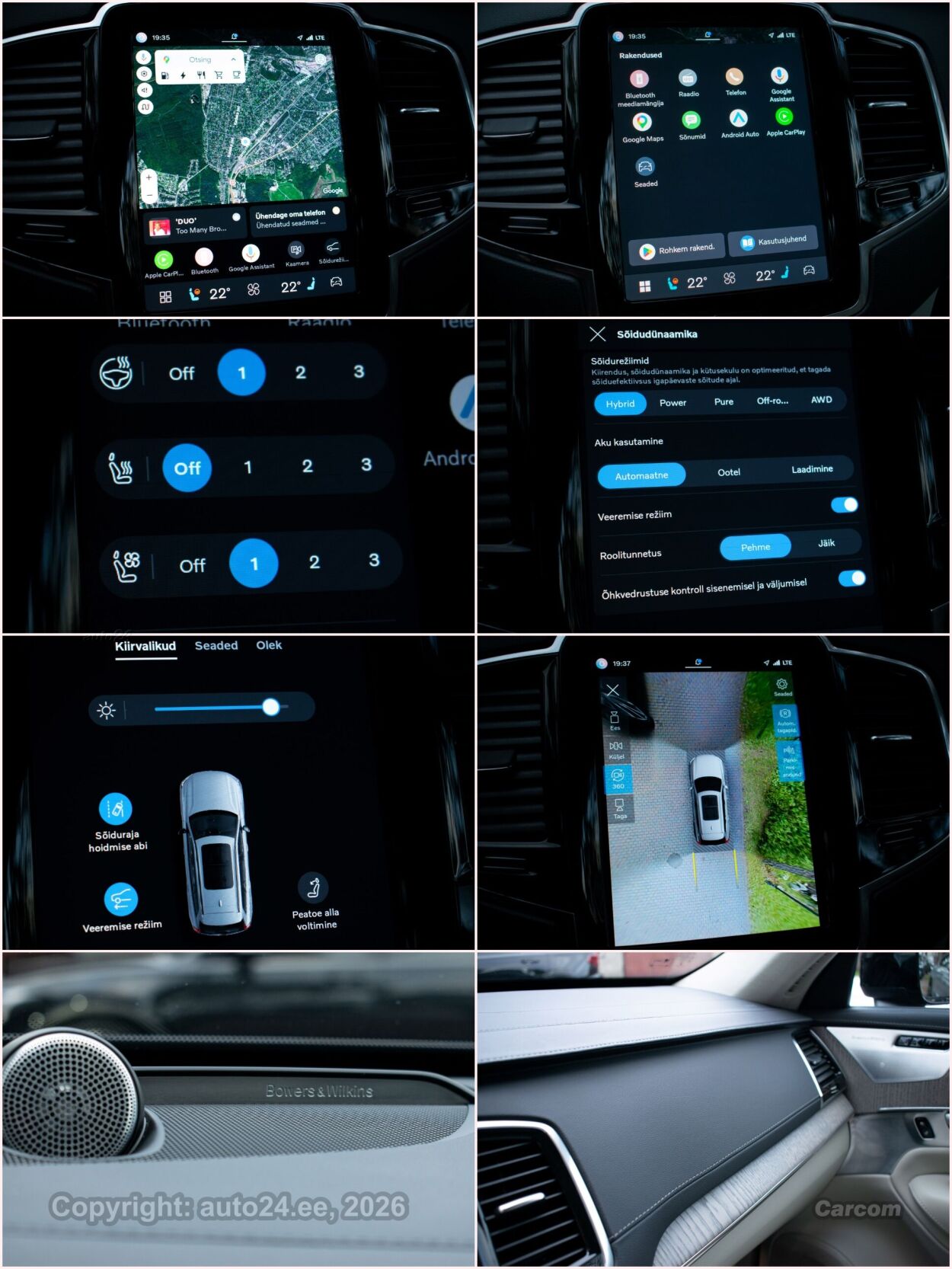 Volvo XC90 7s Ultimate DARK Intelli PRO Xenium Wntr 2.0 T8 Recharge PHEV Long Range MY2023 335 kW