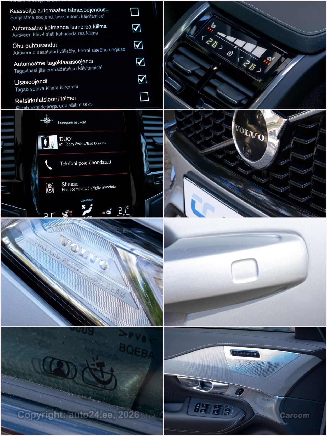 Volvo XC90 7s R-Design Intelli Safe PRO Xenium Wntr 2.0 B5 KERS MHEV Kerghübriid 183 kW