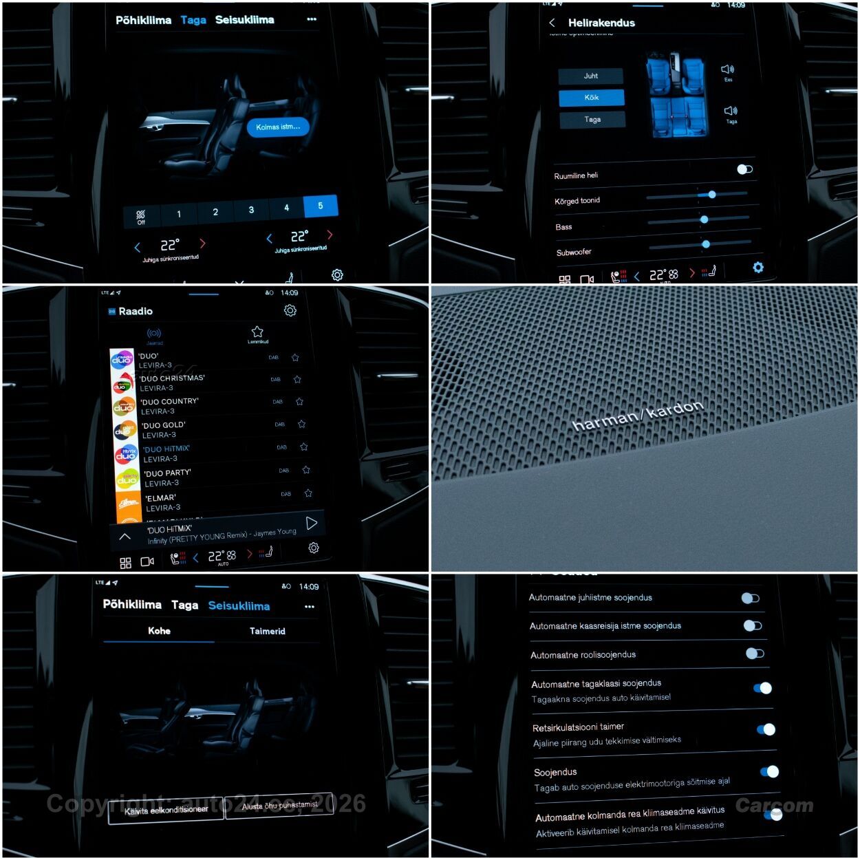 Volvo XC90 7s Dark Long Range MY2023 2.0 T8 AWD Recharge Plug-In pistikhübriid 335 kW