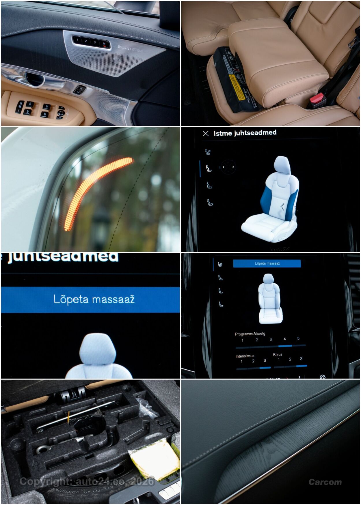 Volvo XC90 7s MY24 Ultimate Bright Xenium Intelli PRO Wn 2.0 B5 KERS MHEV Kerghübriid 183 kW