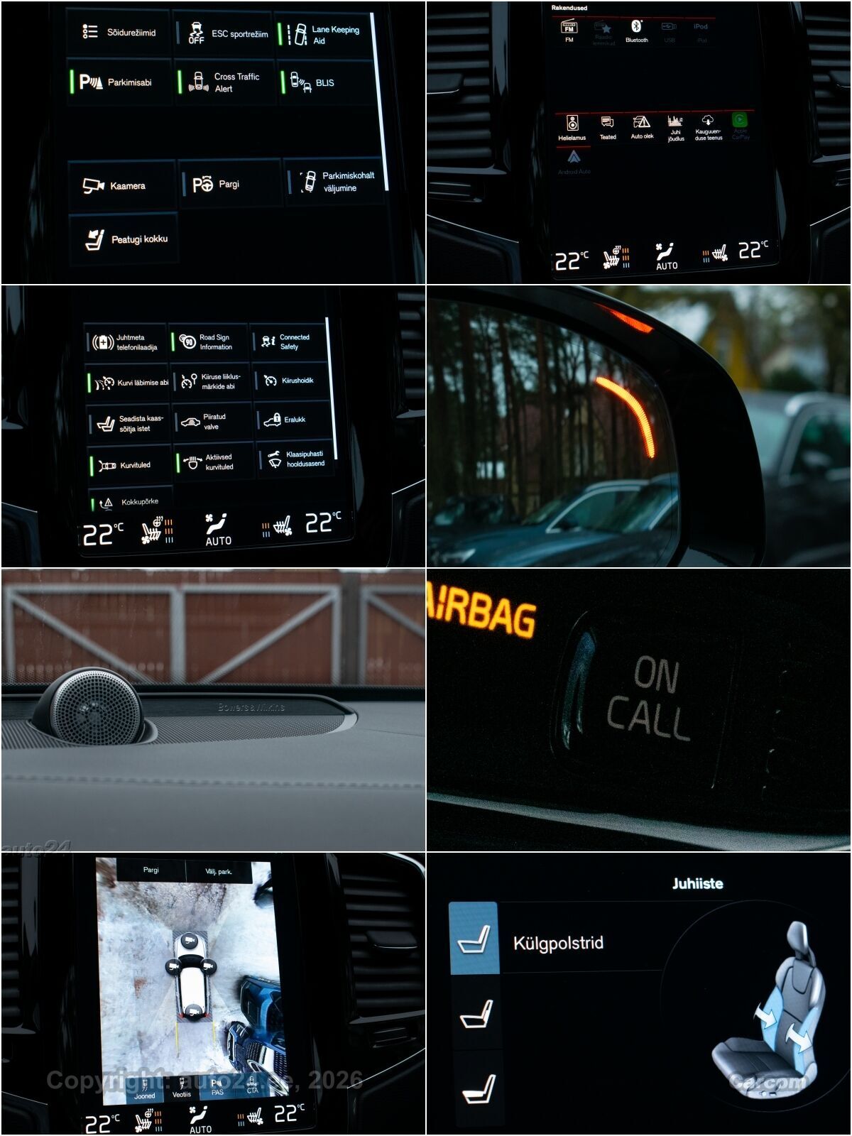 Volvo XC90 AWD B&W R-Design Dark Intelli PRO 2.0 B5 AWD MHEV KERS Kerghübriid 183 kW