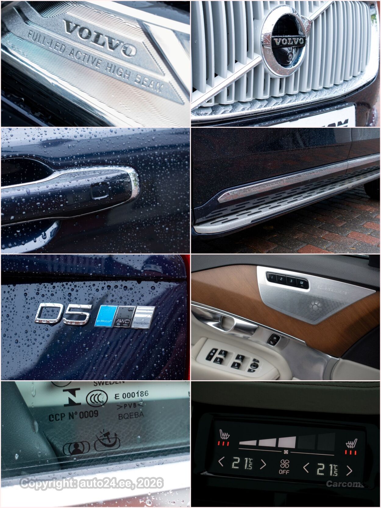 Volvo XC90 7s B&W Inscription Intelli Safe PRO Wntr 2.0 D5 Polestar 177kW 173 kW