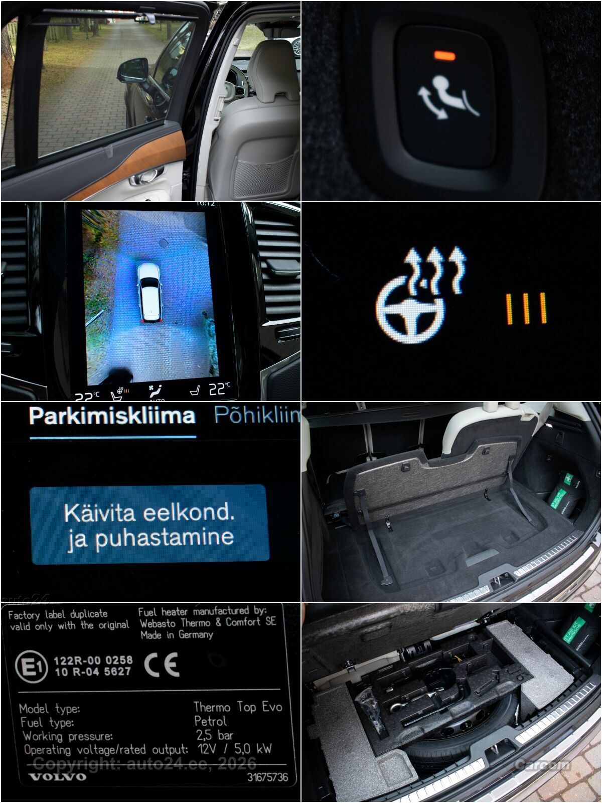 Volvo XC90 AWD Inscription Intelli SAFE PRO 2.0 B5 KERS MHEV Kerghübriid 183 kW