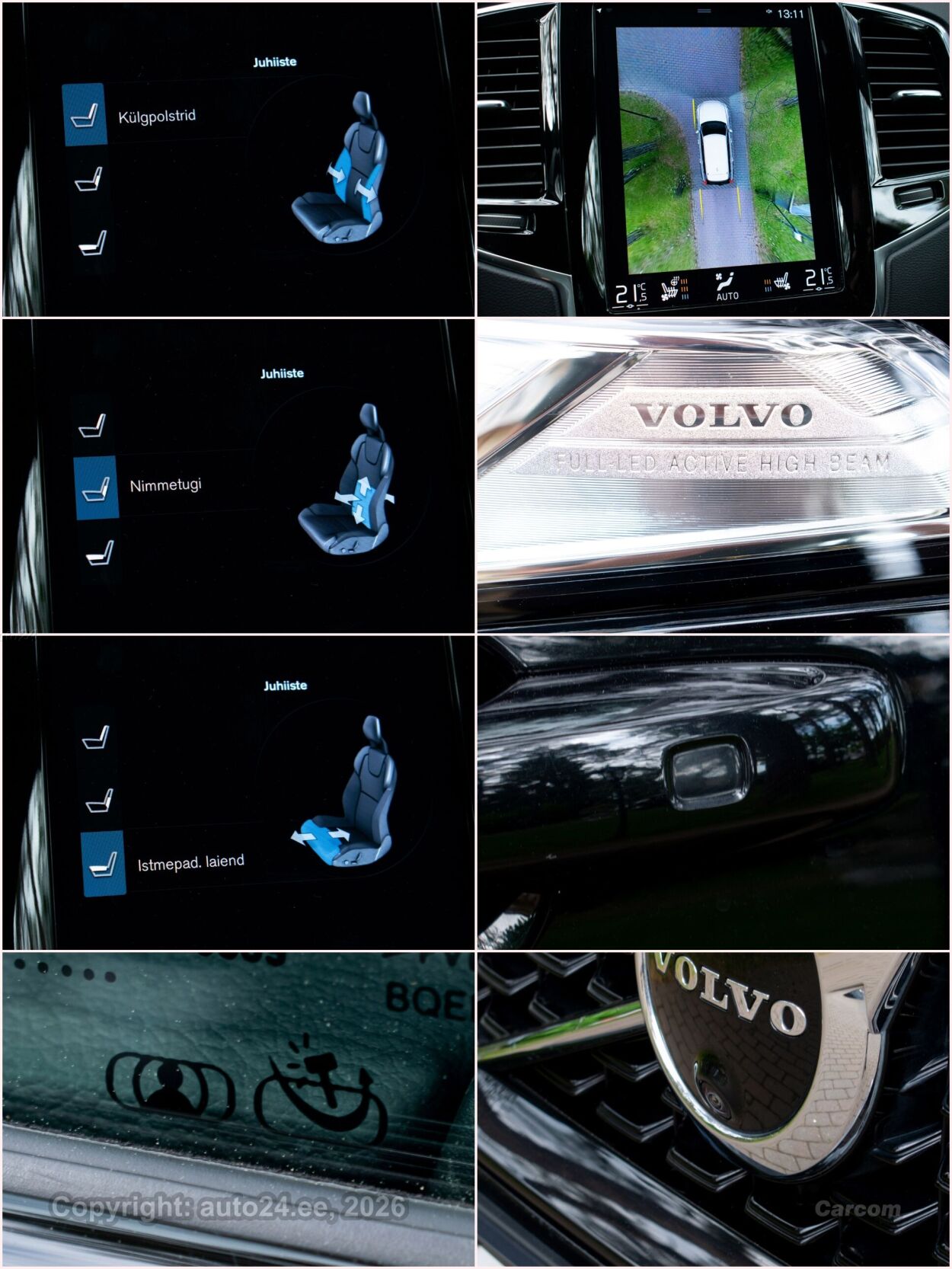 Volvo XC90 AWD B&W R-Design Dark Intelli PRO 2.0 B5 AWD MHEV KERS Kerghübriid 183 kW