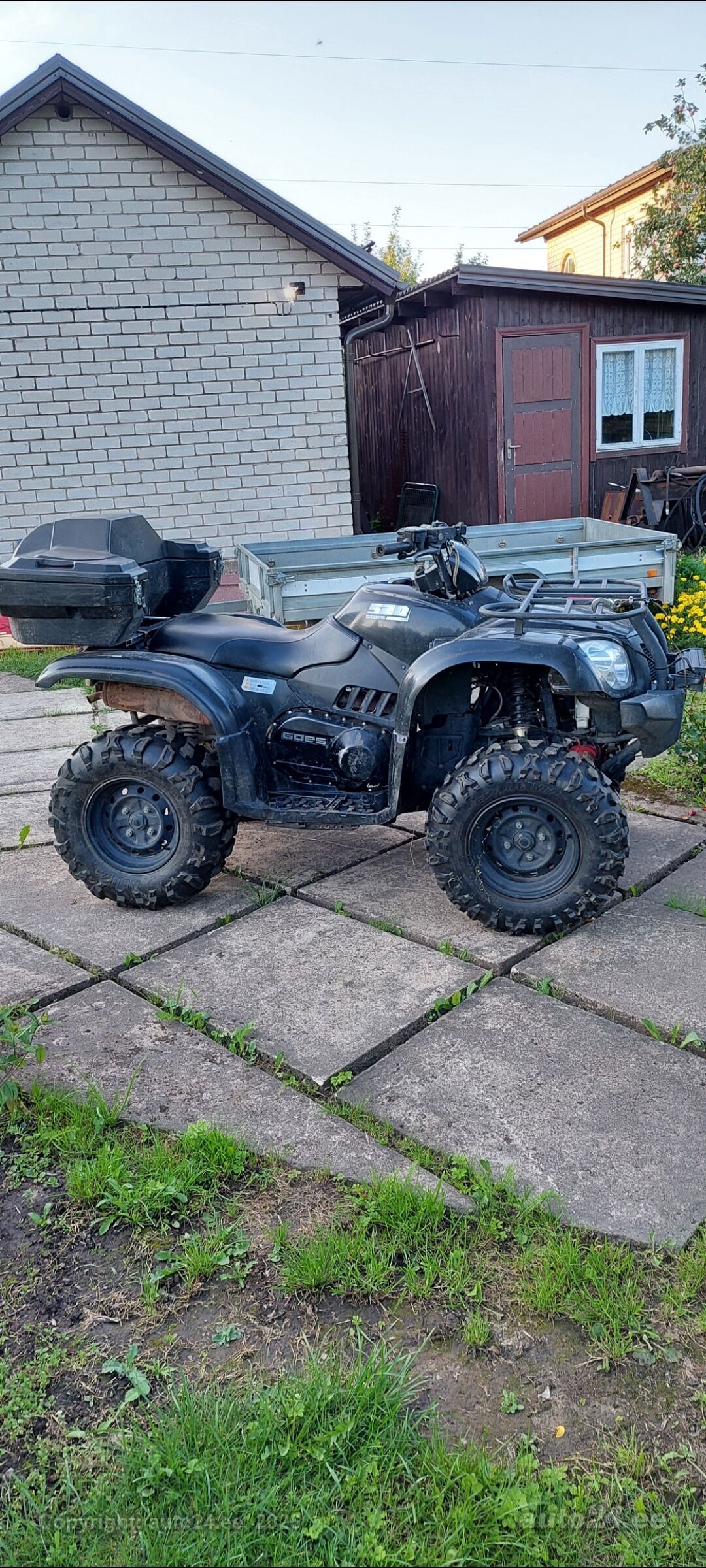 CFMOTO 500 One 2014 — engine 500 cm³ (14 kW)
