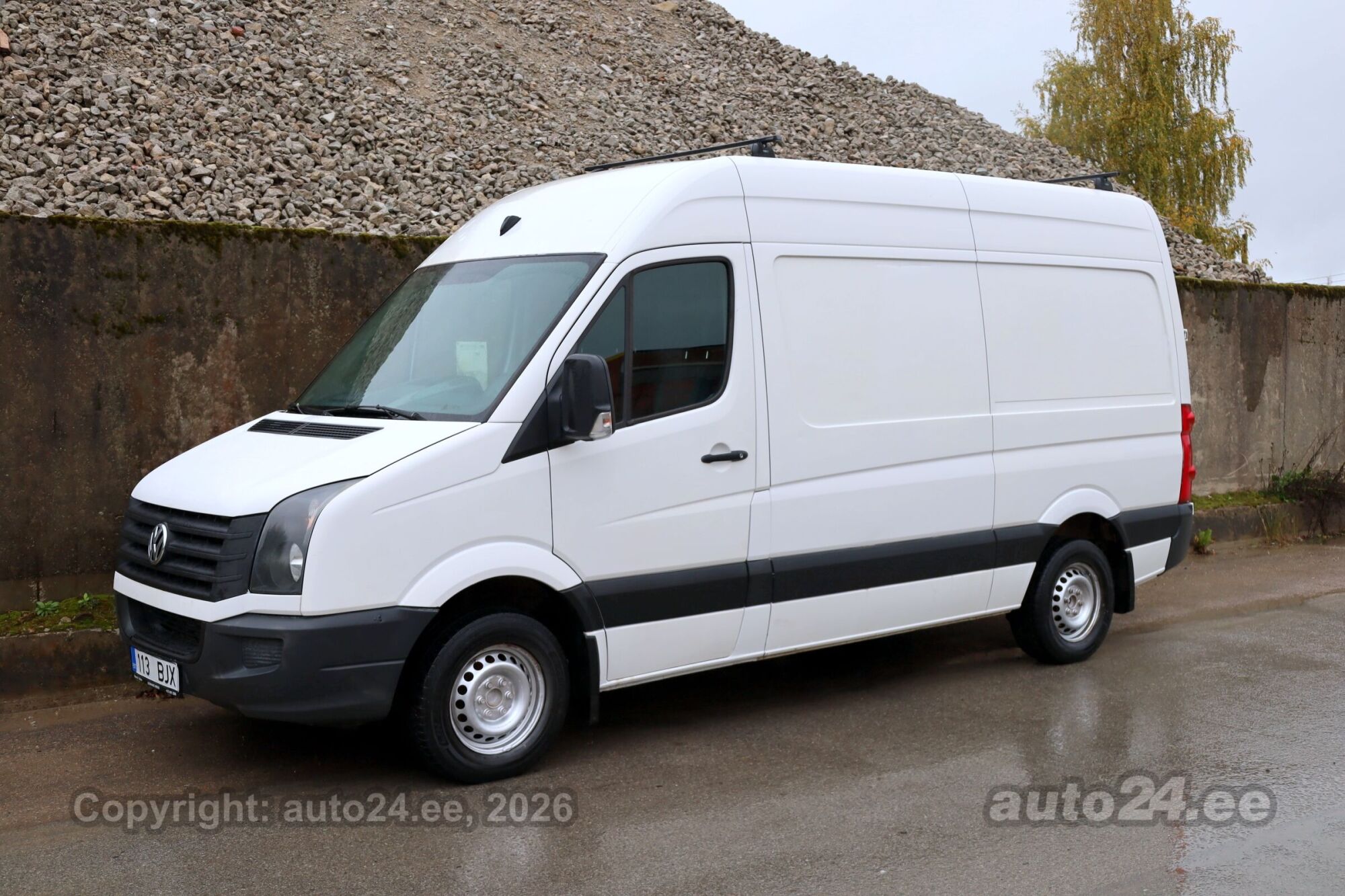 Volkswagen Crafter 2013 — вигляд ззаду