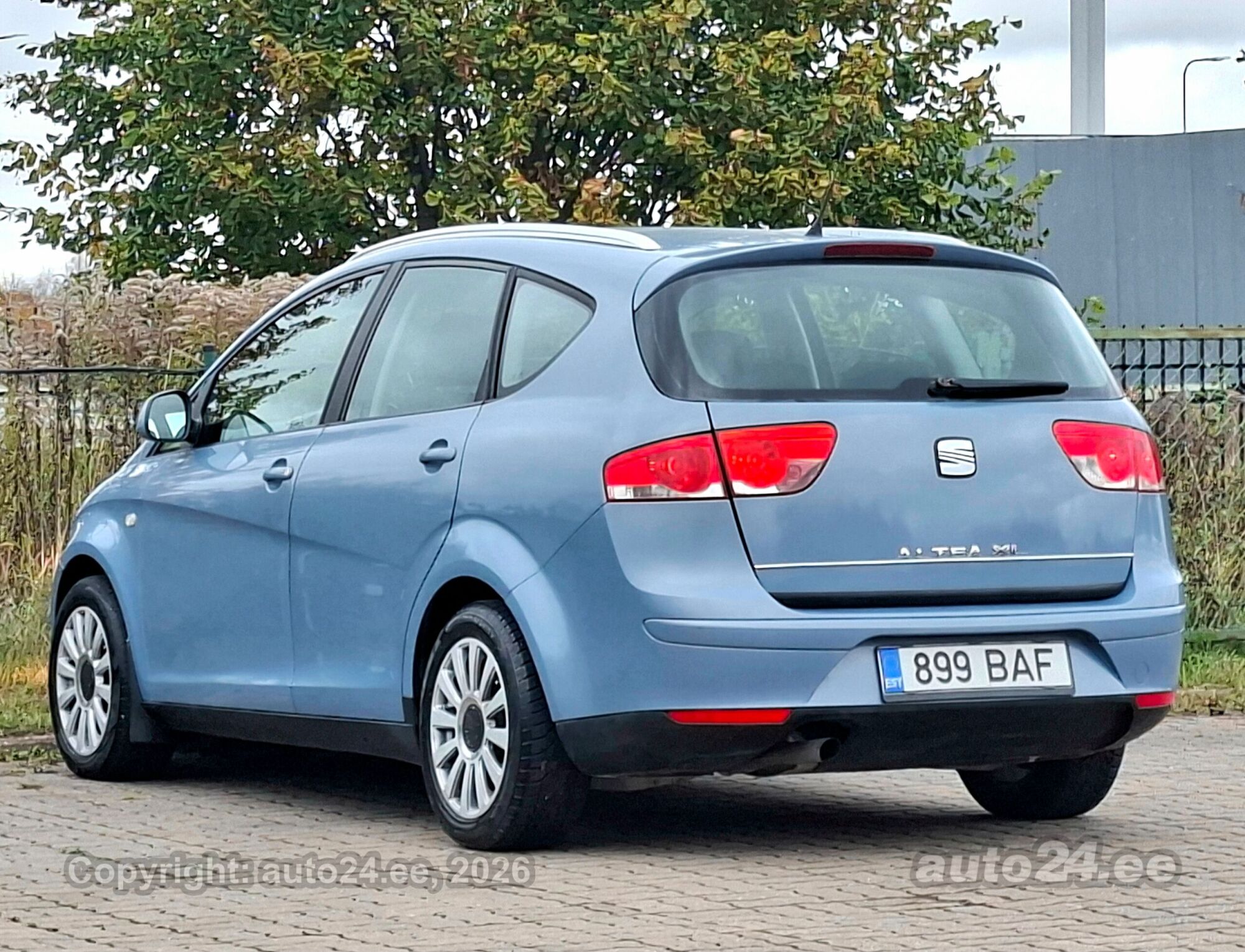 SEAT Altea XL 2007 — engine 1595 cm³ (75 kW)