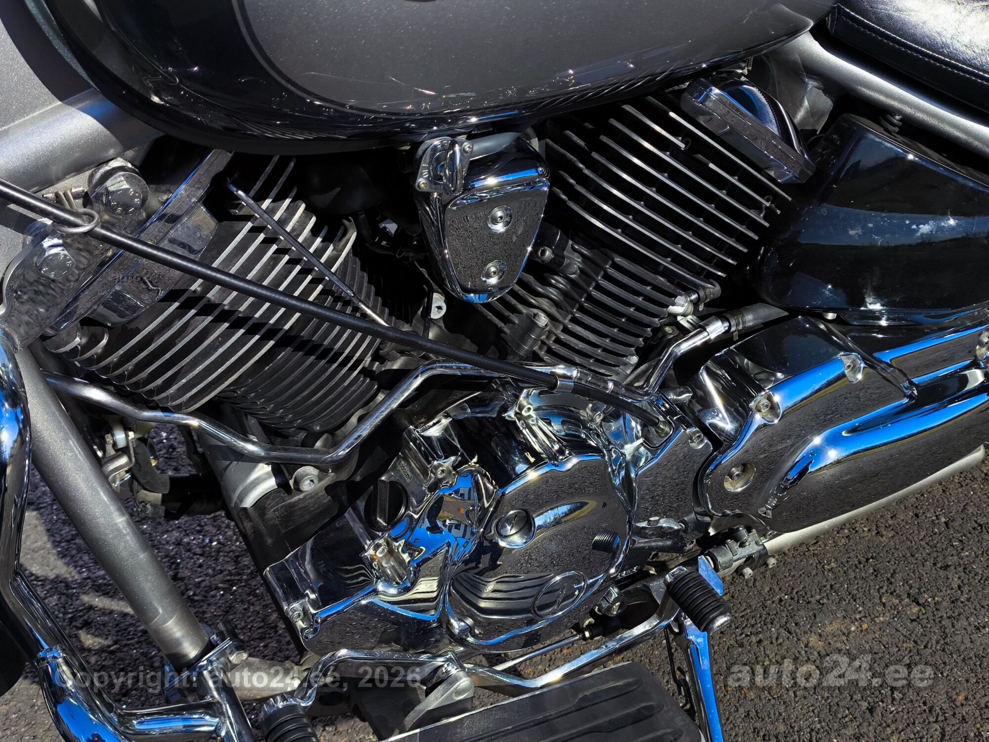 Yamaha XVS 1100 A DRAG STAR Classic / V-STAR 2003-2007 - Chopper Parbriz