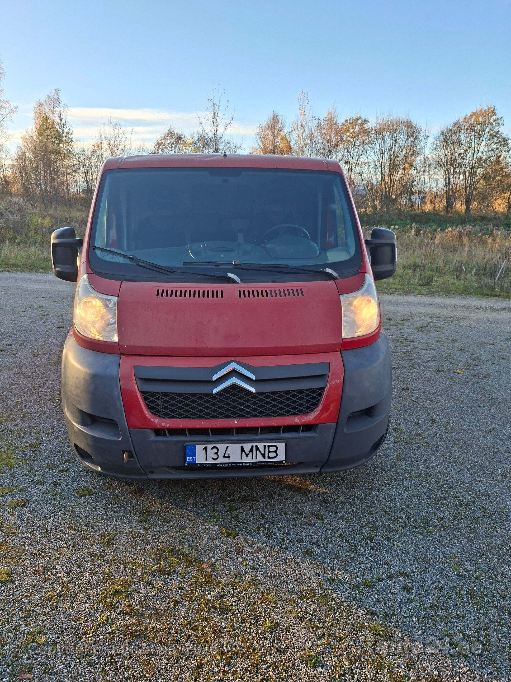 Citroen Jumper 2009 — rear view