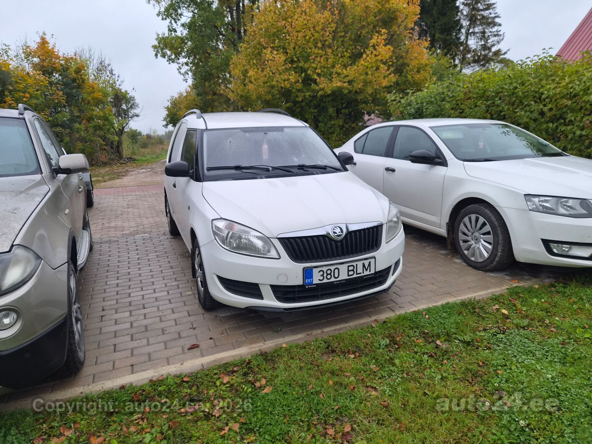 Skoda Praktik 2014 — rear view