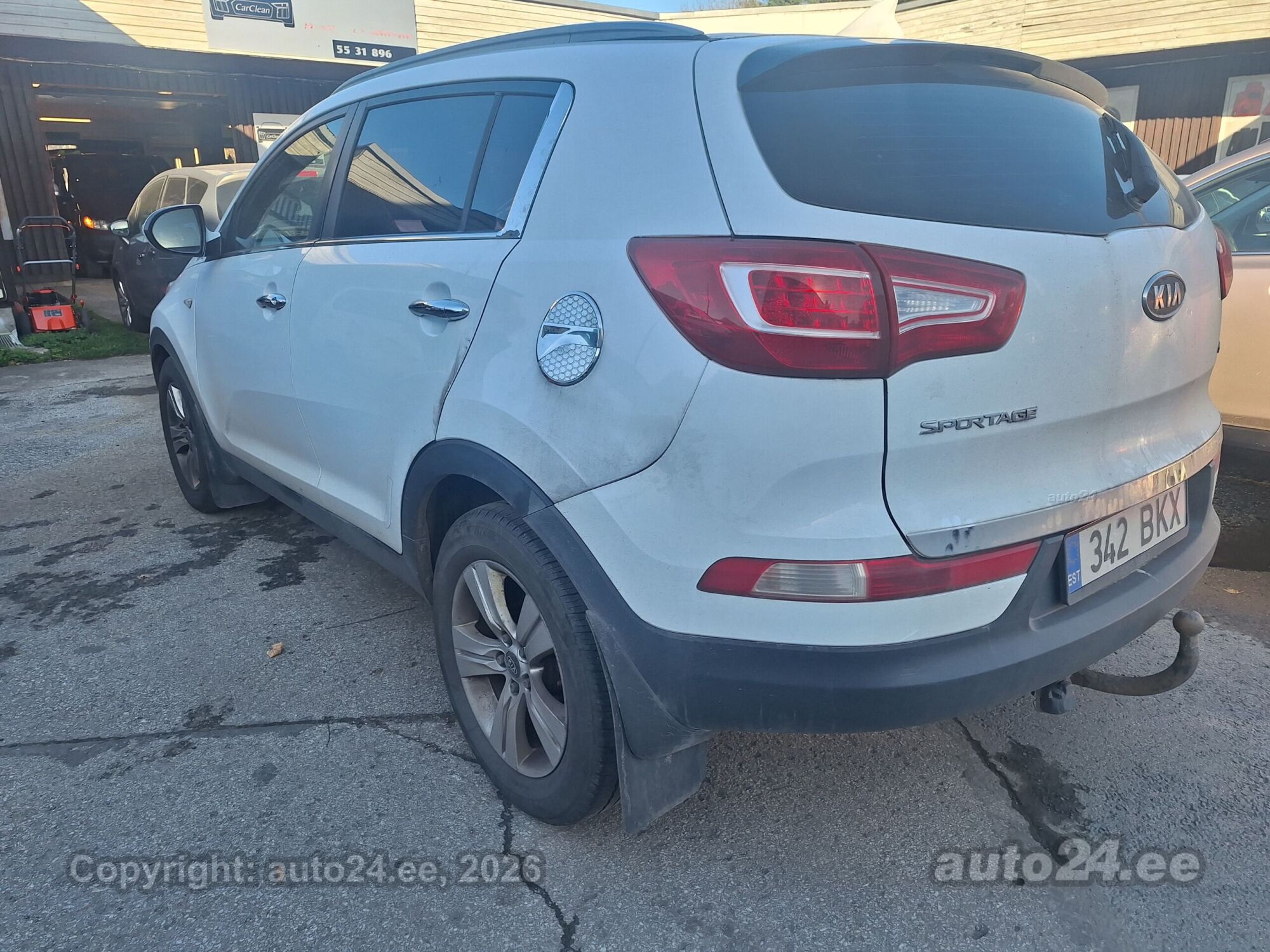 Kia Sportage 2012 — вигляд ззаду