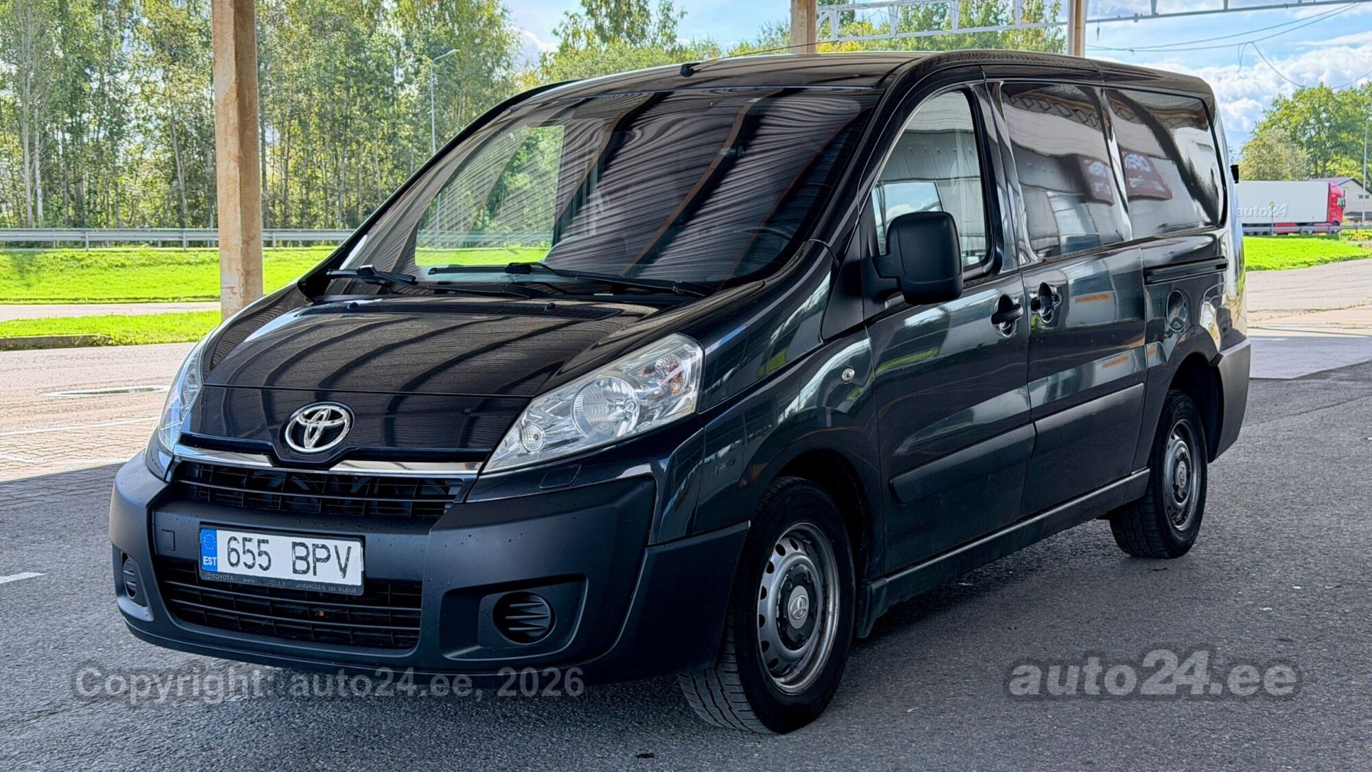 Toyota ProAce 2014 — rear view