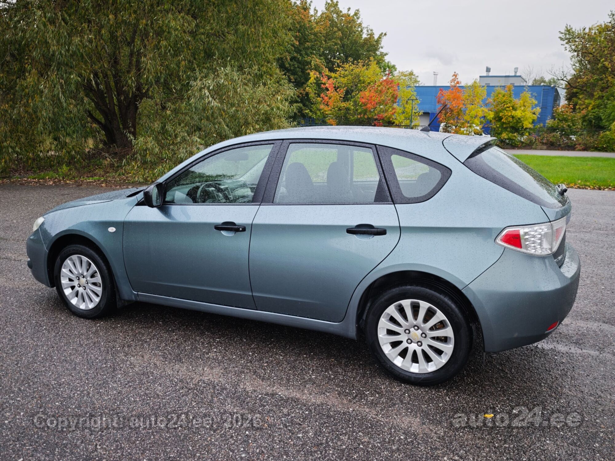 Subaru Impreza 2009 — вигляд ззаду