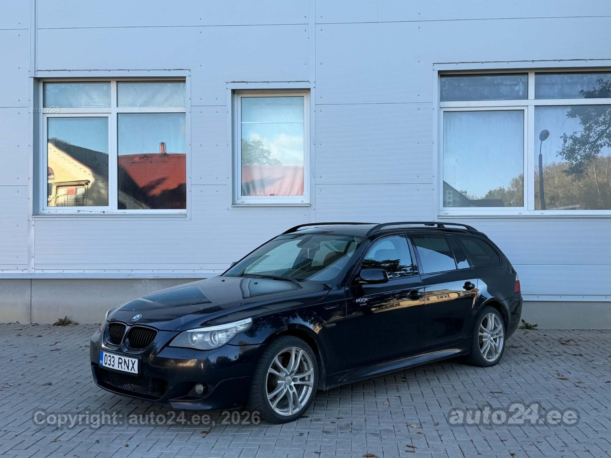 BMW 5 Series 2008 — вигляд ззаду
