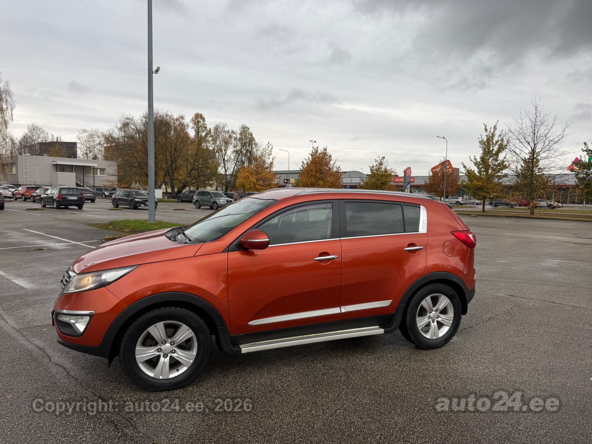 Kia Sportage 2013 — rear view
