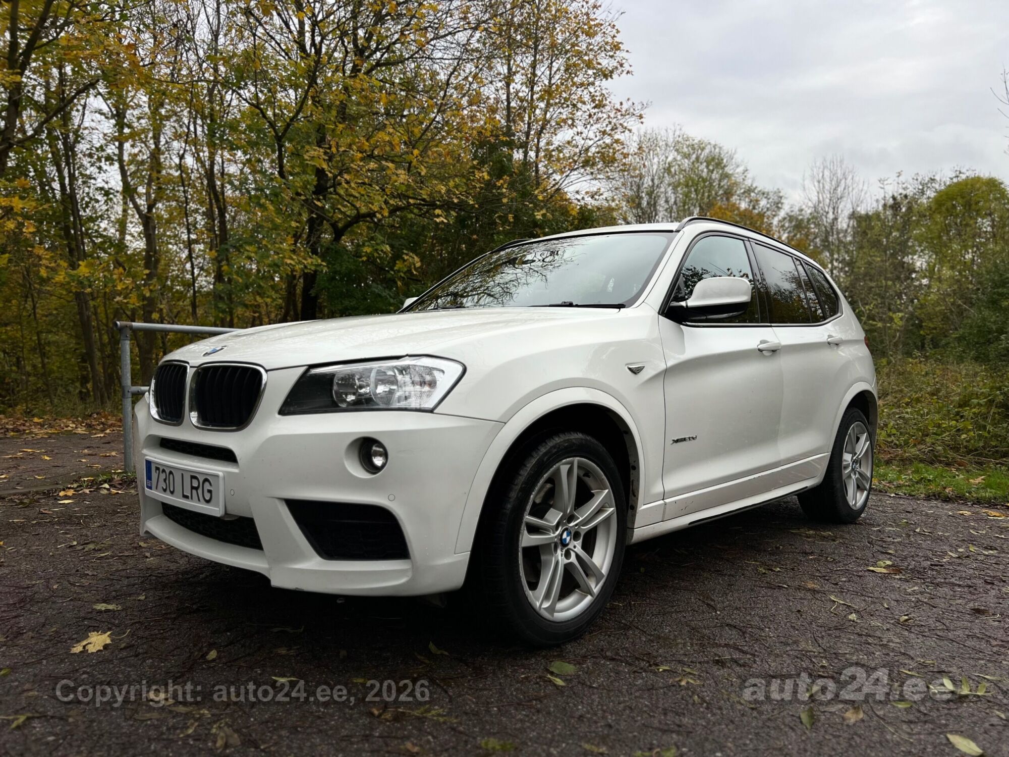 BMW X3 2013 — вигляд ззаду