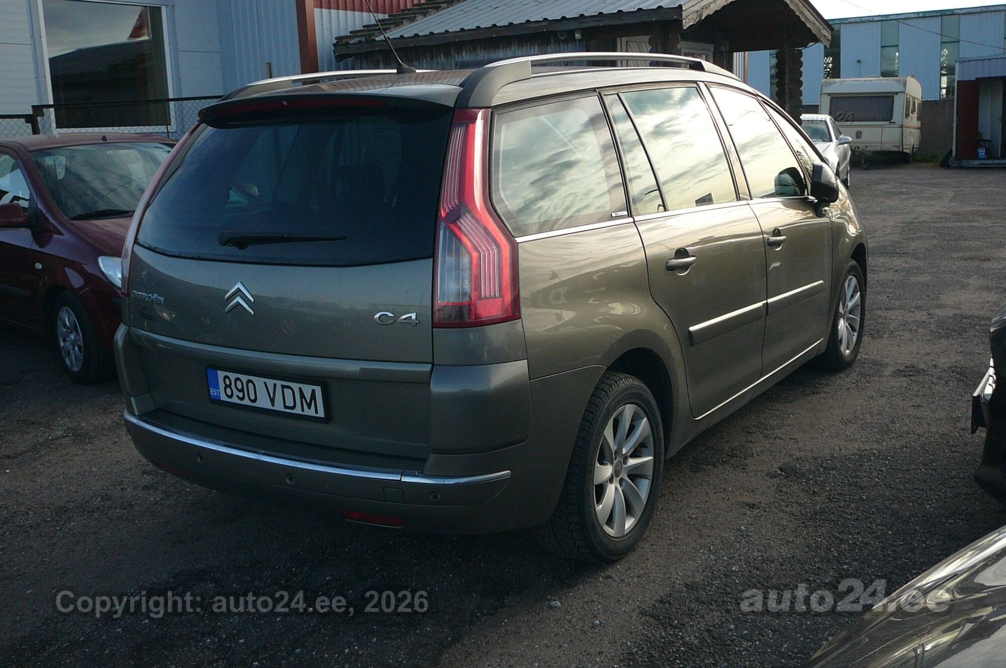 Citroen C4 Picasso 2010 — вигляд ззаду