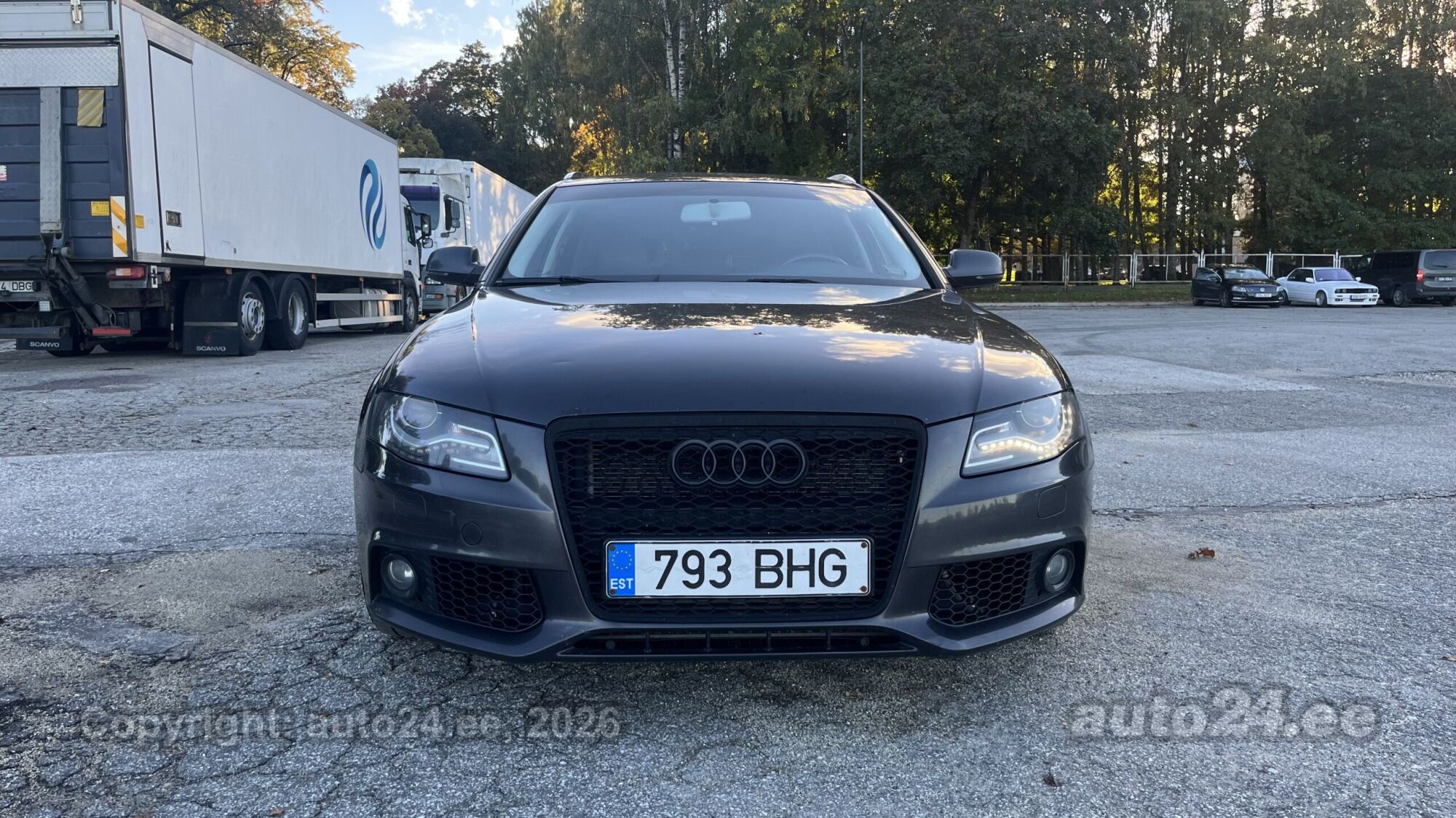 Audi A4 2009 — rear view