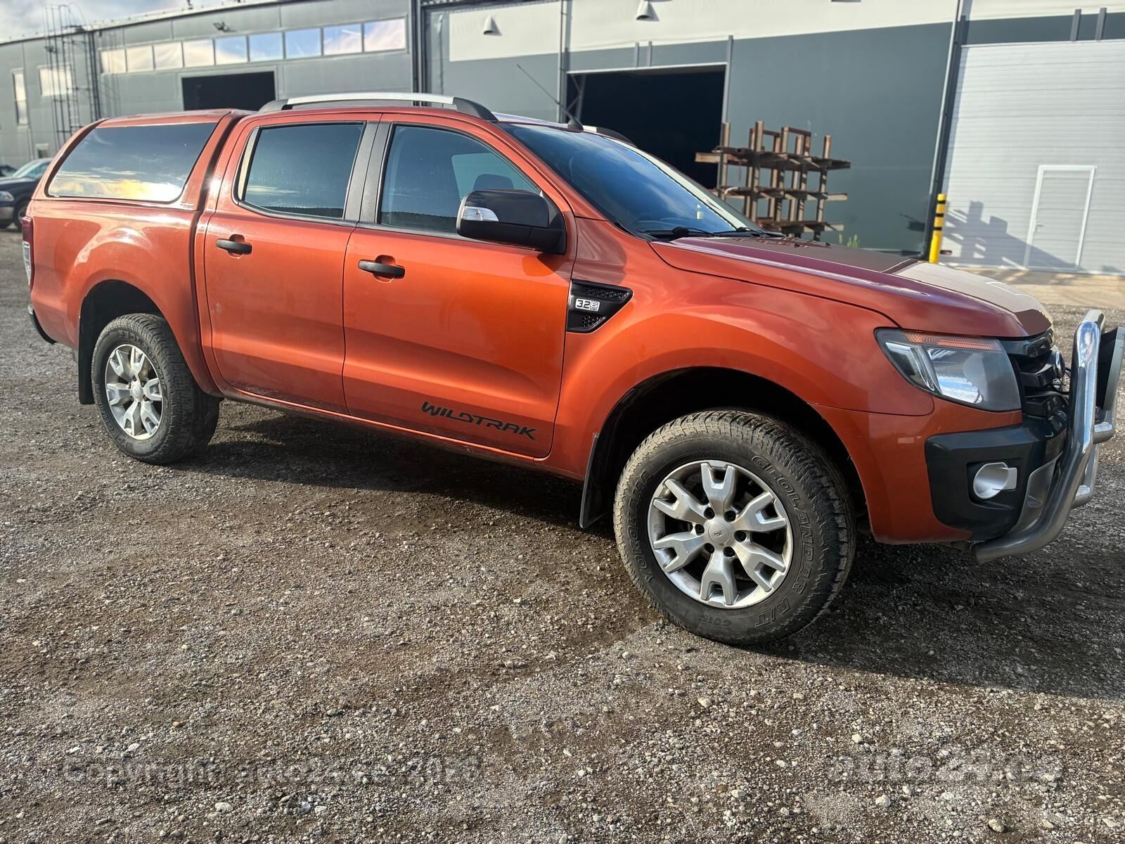 Ford Ranger 2014 — rear view