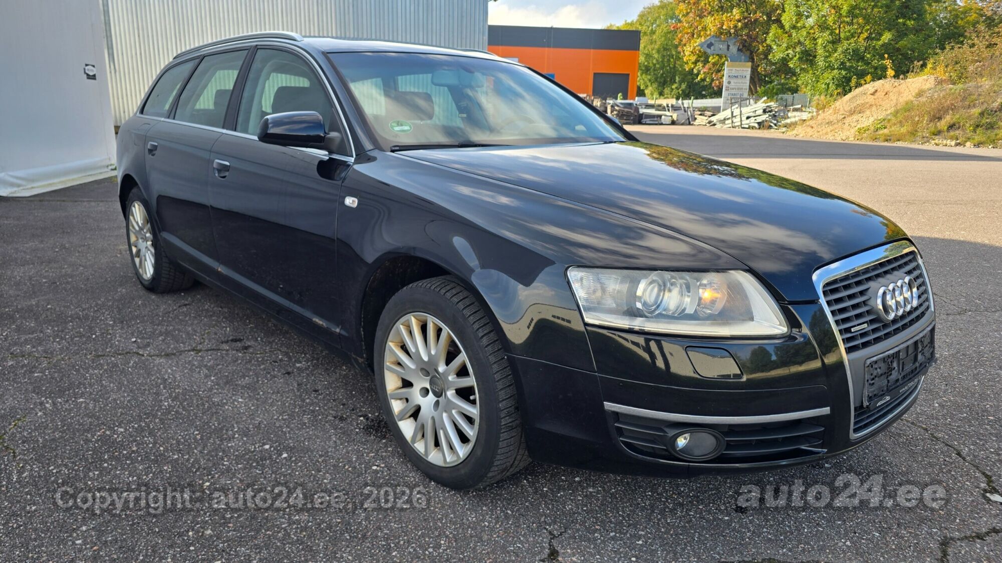 Audi A6 2007 — вигляд ззаду