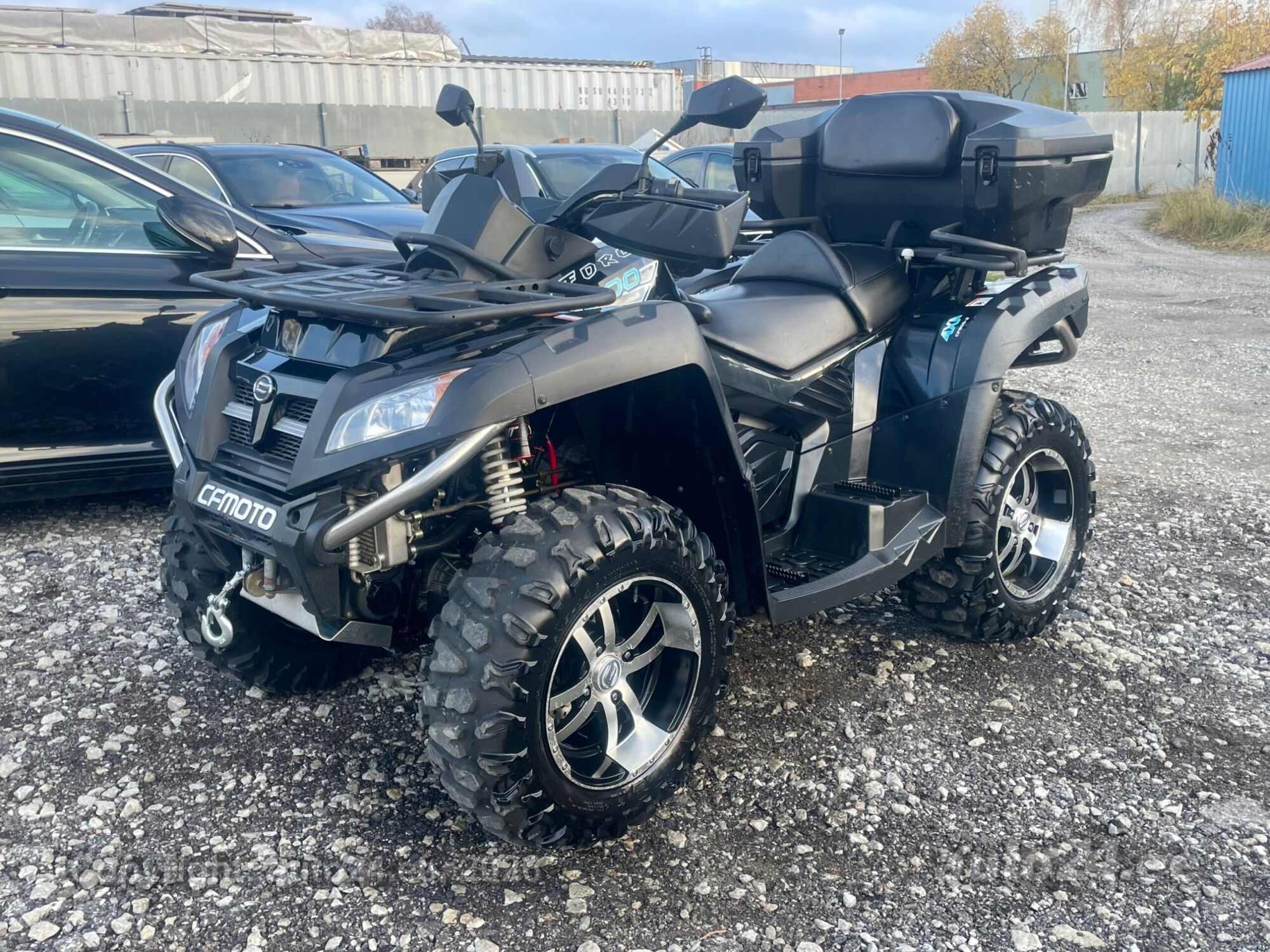 CFMOTO CFORCE 800 2014 — interior