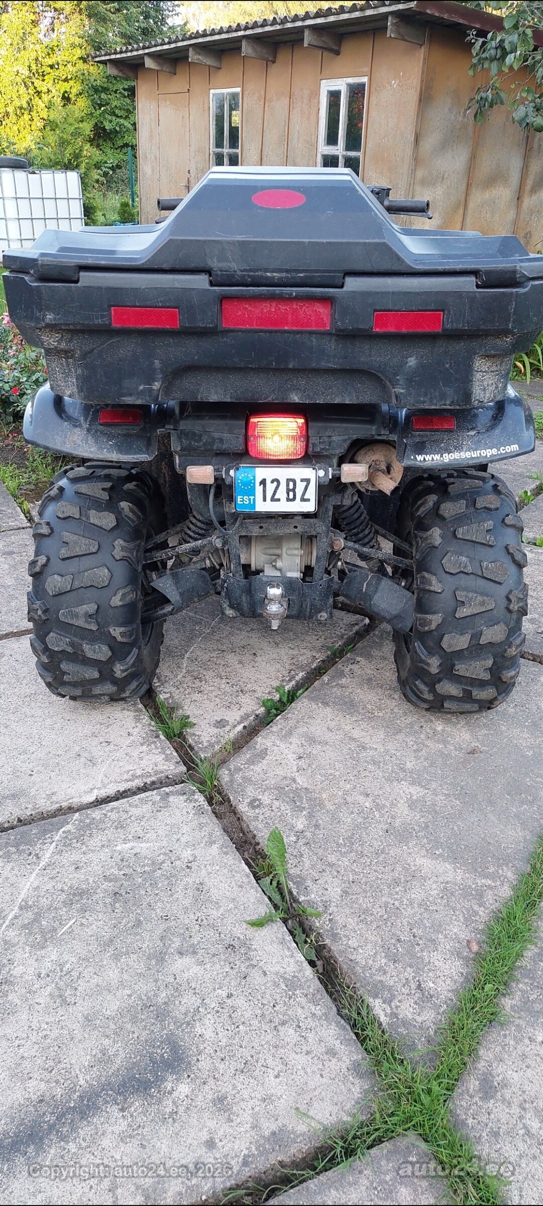 CFMOTO 500 One 2014 — rear view