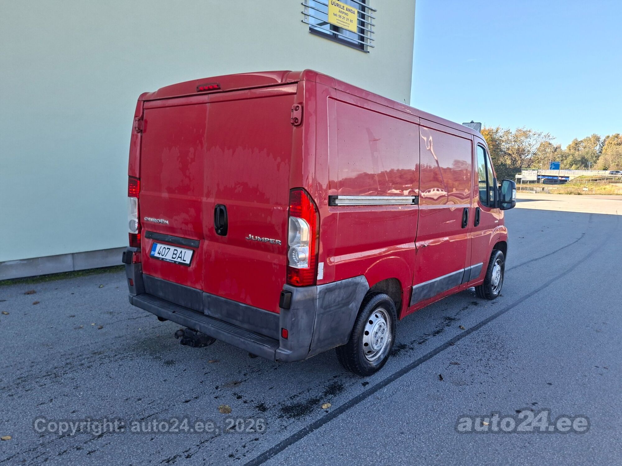 Citroen Jumper 2007 — вигляд ззаду