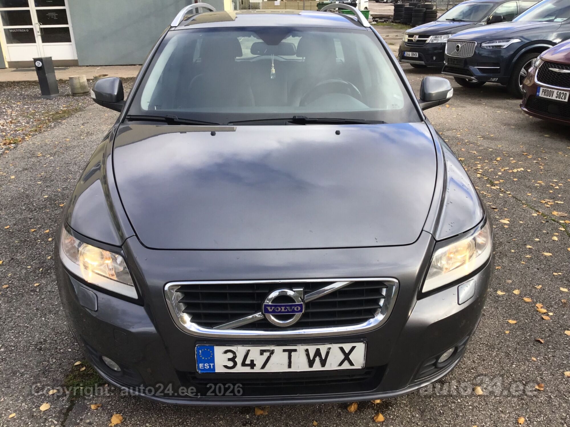 Volvo V50 2012 — вигляд ззаду