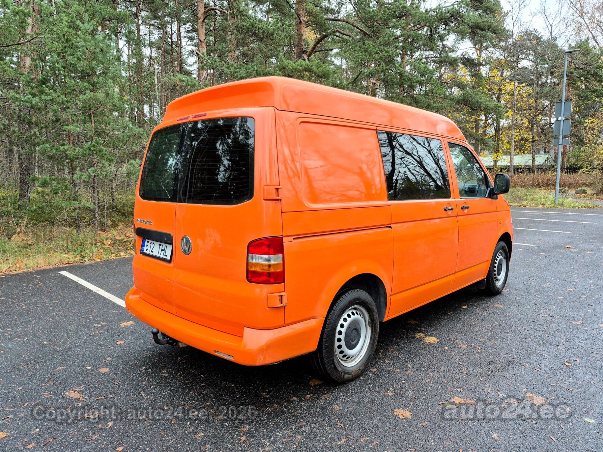 Volkswagen Transporter 2006 — вигляд ззаду