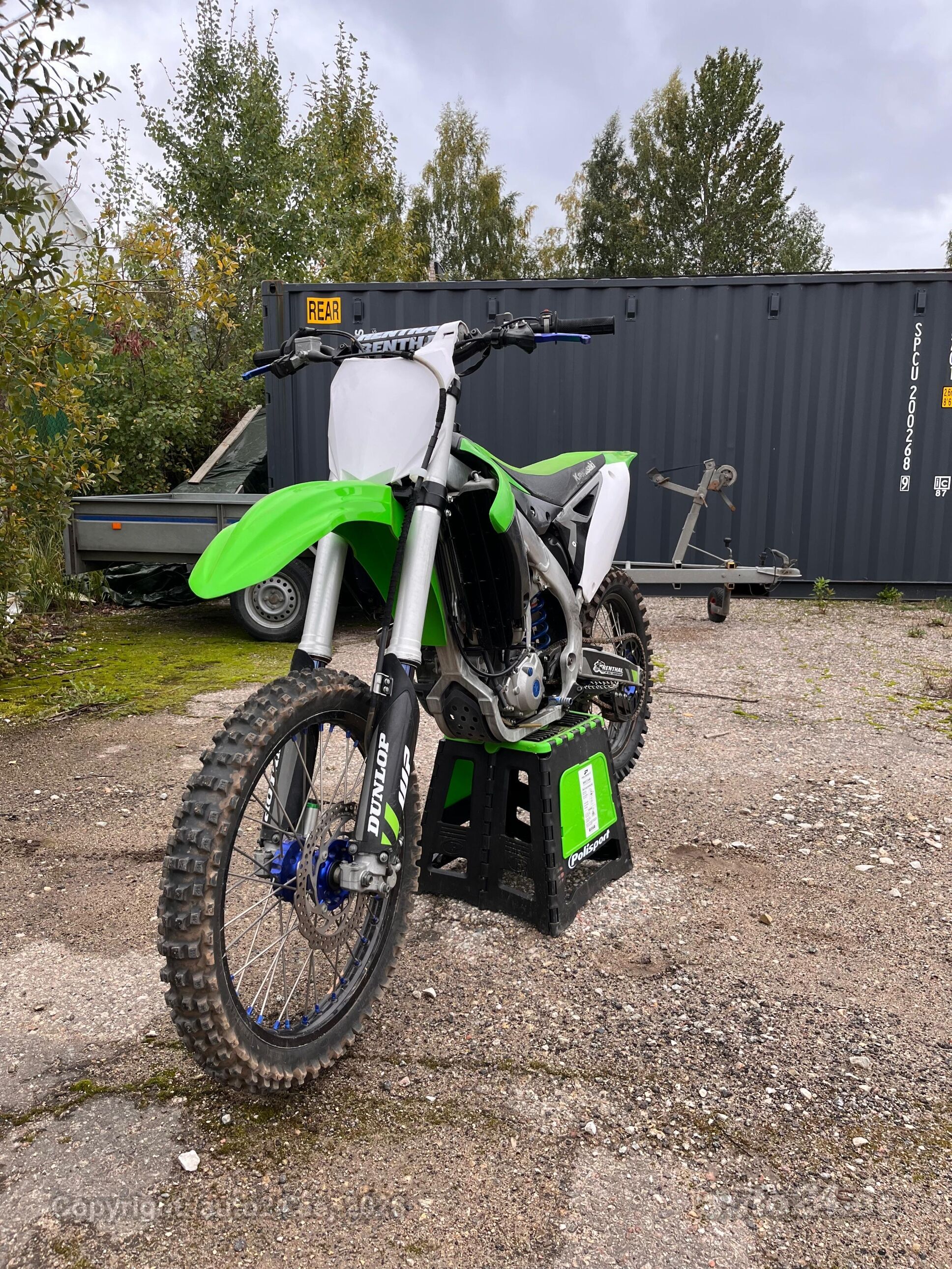 Kawasaki KX 450 2015 — vehicle for AFU Ukraine