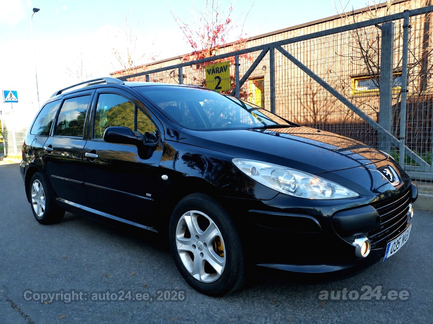 Peugeot 307 2006 — вигляд ззаду