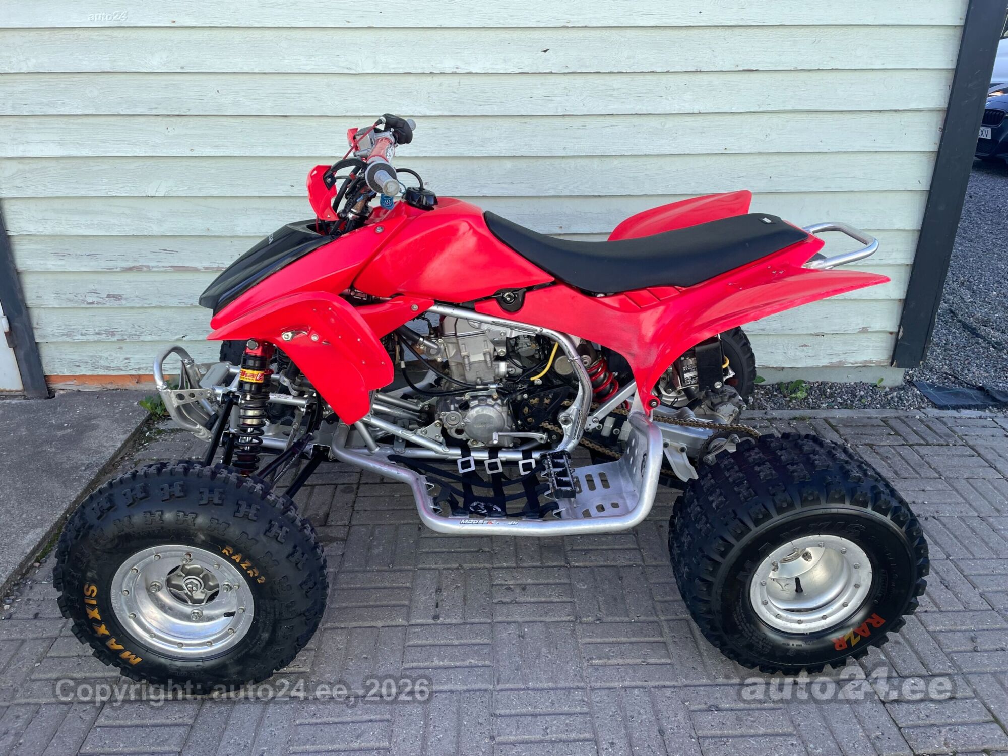 Honda TRX 450 2008 — вигляд ззаду
