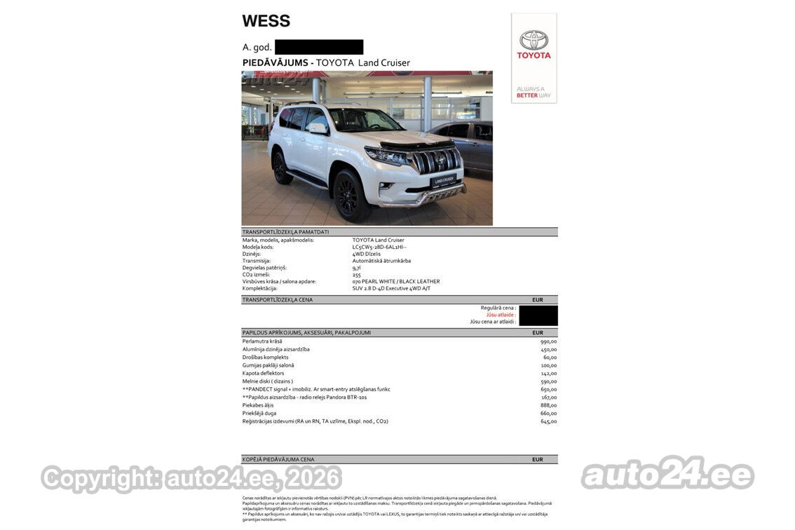 Toyota Land Cruiser - 1