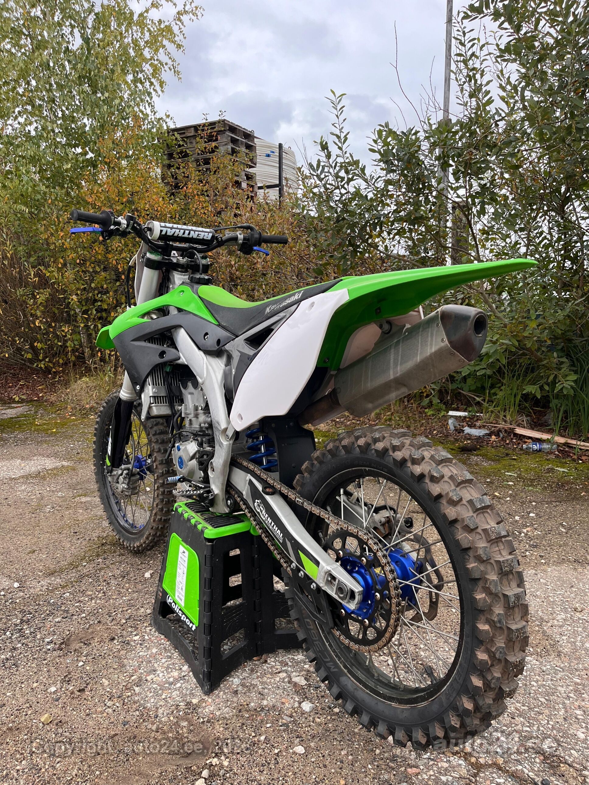 Kawasaki KX 450 2015 — interior